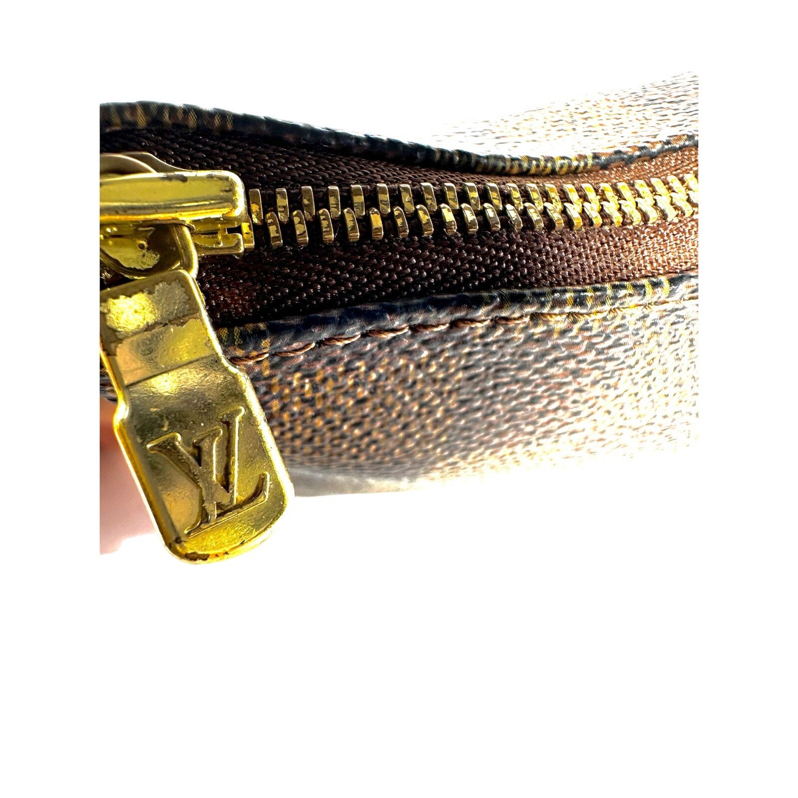 Louis Vuitton LOUIS VUITTON Damier Ebene Navona Shoulder Bag Pochette Size ONE SIZE - 10 Thumbnail
