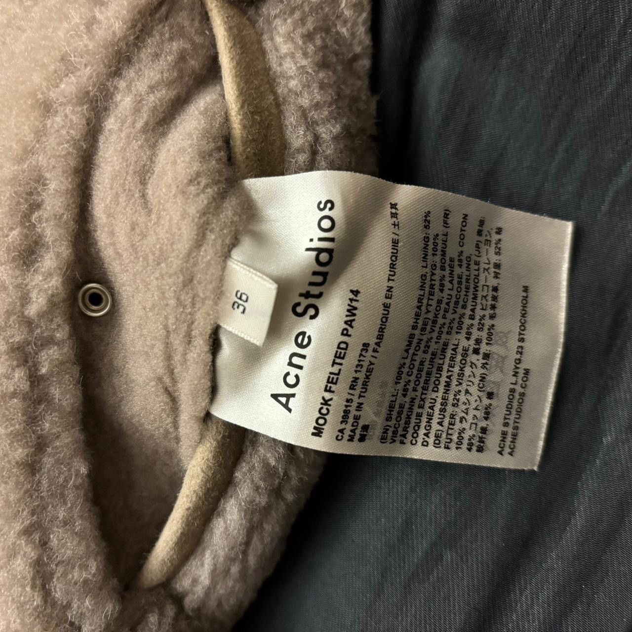 Acne Studios Acne Studios 100% Lamb Shearling Fur Jacket Size XS / US 0-2 / IT 36-38 - 5 Thumbnail