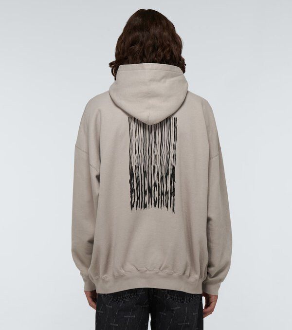 Balenciaga Balenciaga oversized barcode-print hoodie (fits like large) Size US S / EU 44-46 / 1 - 1 Thumbnail