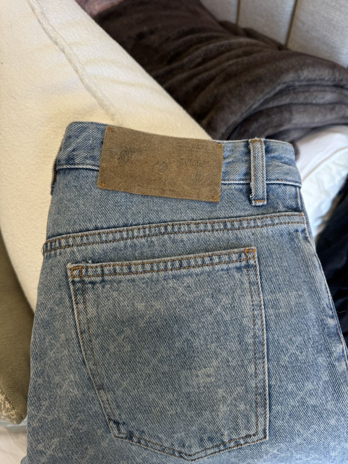 Off-White Off white logo denim Size 31" - 3 Thumbnail