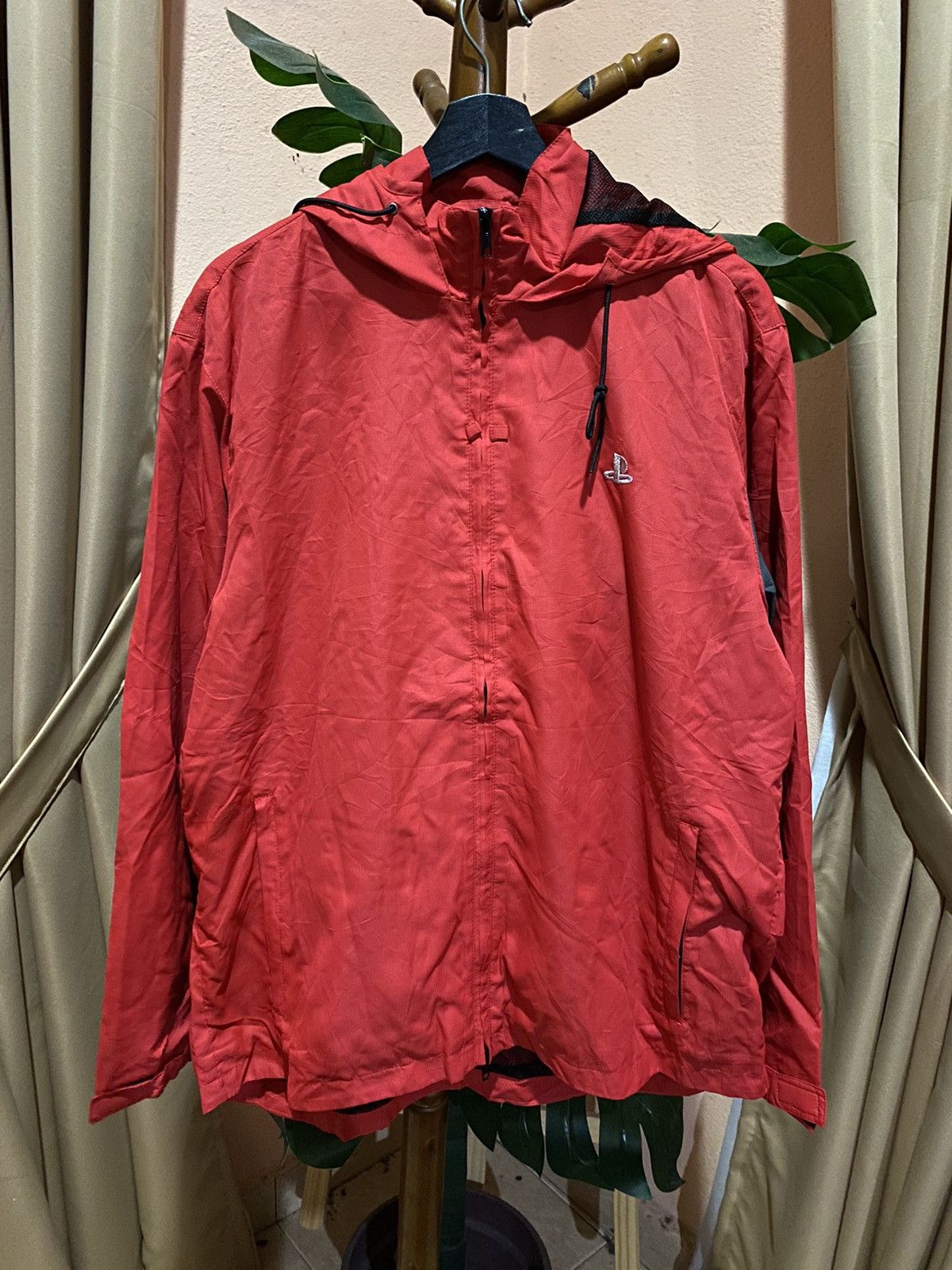 Playstation Rare PlayStation Red Hooded Jacket – Exclusive Promotional Size US XL / EU 56 / 4 - 1 Thumbnail