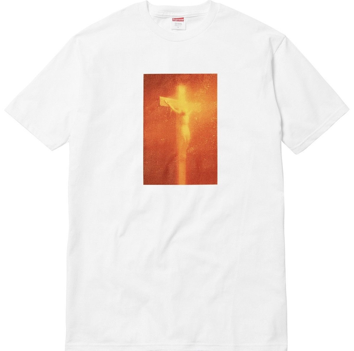Supreme VINTAGE SUPREME FW17 Madonna and Child SERRANO TSHIRT TEE Size US L / EU 52-54 / 3 - 1 Thumbnail