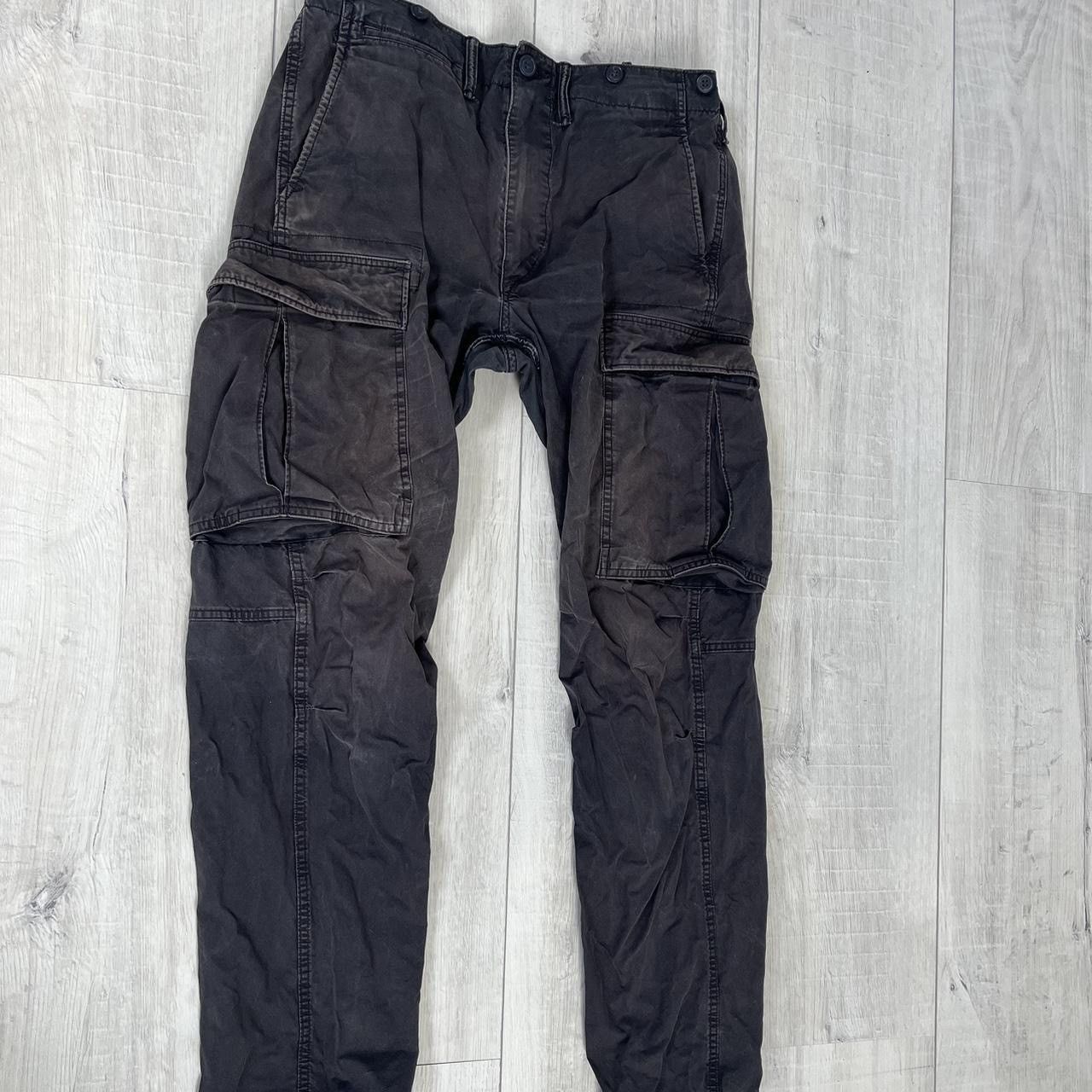 image of Rrl Ralph Lauren Rrl Surplus Cargo Pants Black Size 33X34, Men's