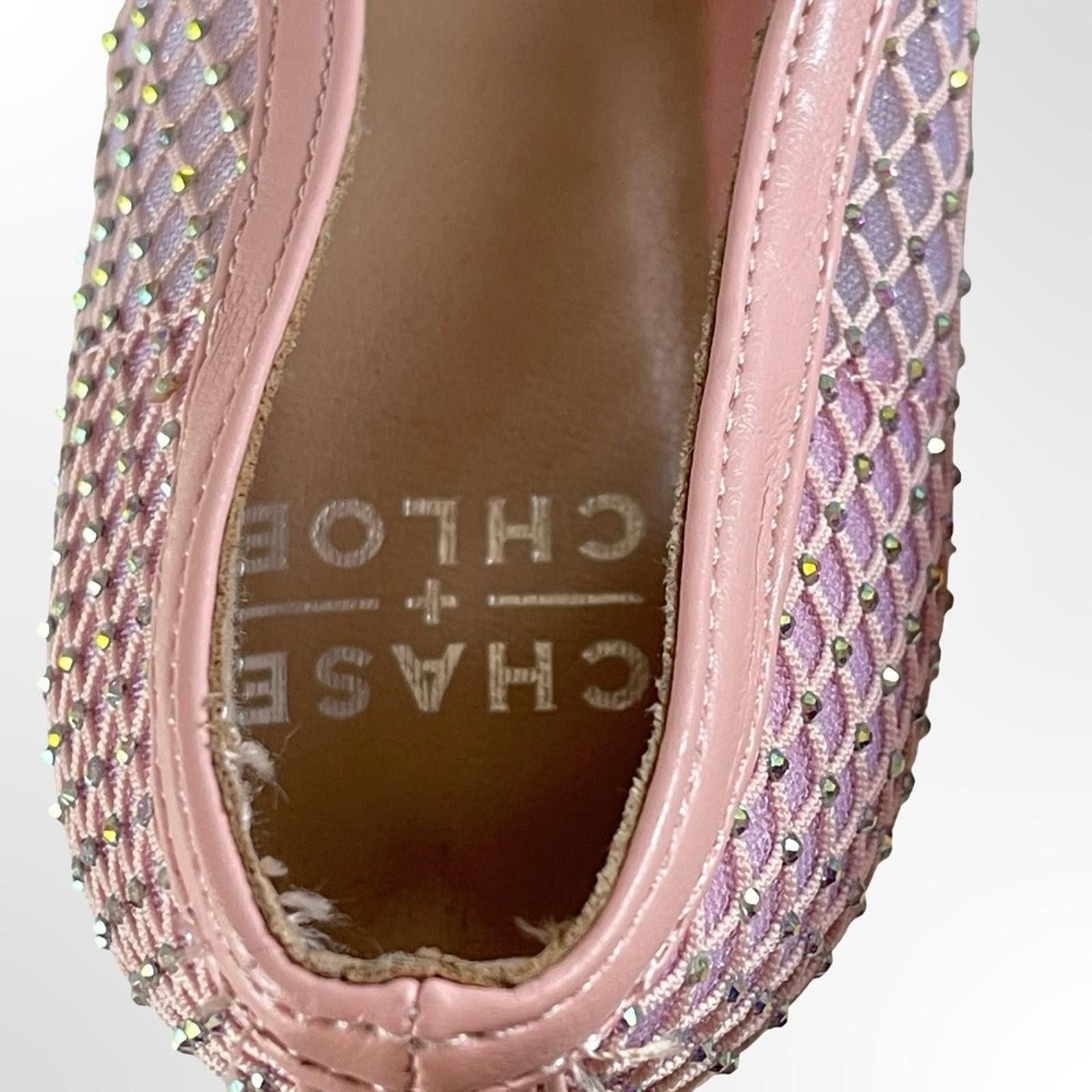 Other Chase+Chloe Blush Pink Mesh Pointed-Toe Stiletto Pumps - 8.5 Size US 8.5 / IT 38.5 - 5 Thumbnail