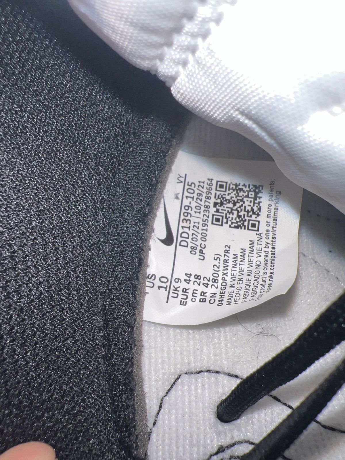 Nike Nike panda dunk hight top Size US 10 / EU 43 - 7 Thumbnail