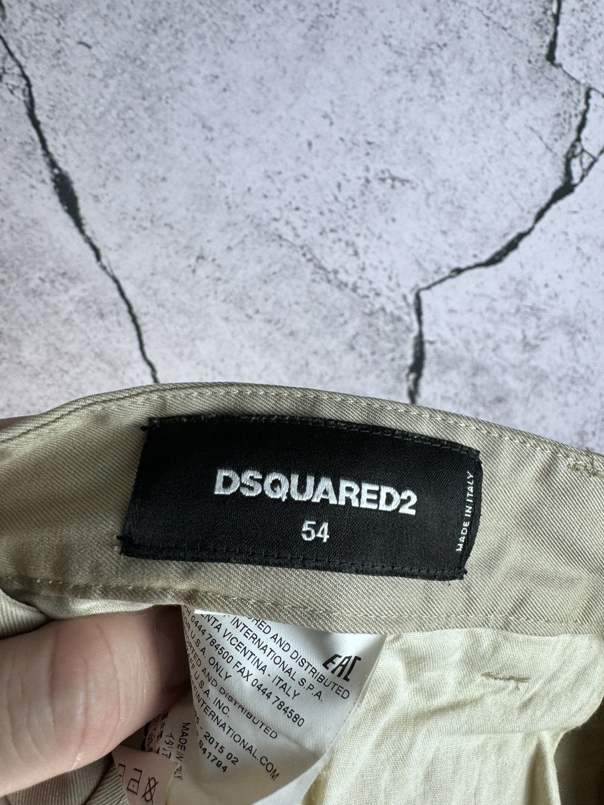 Dsquared2 Vintage dsquared2 pants classic trousers chinos Size US 38 / EU 54 - 3 Thumbnail