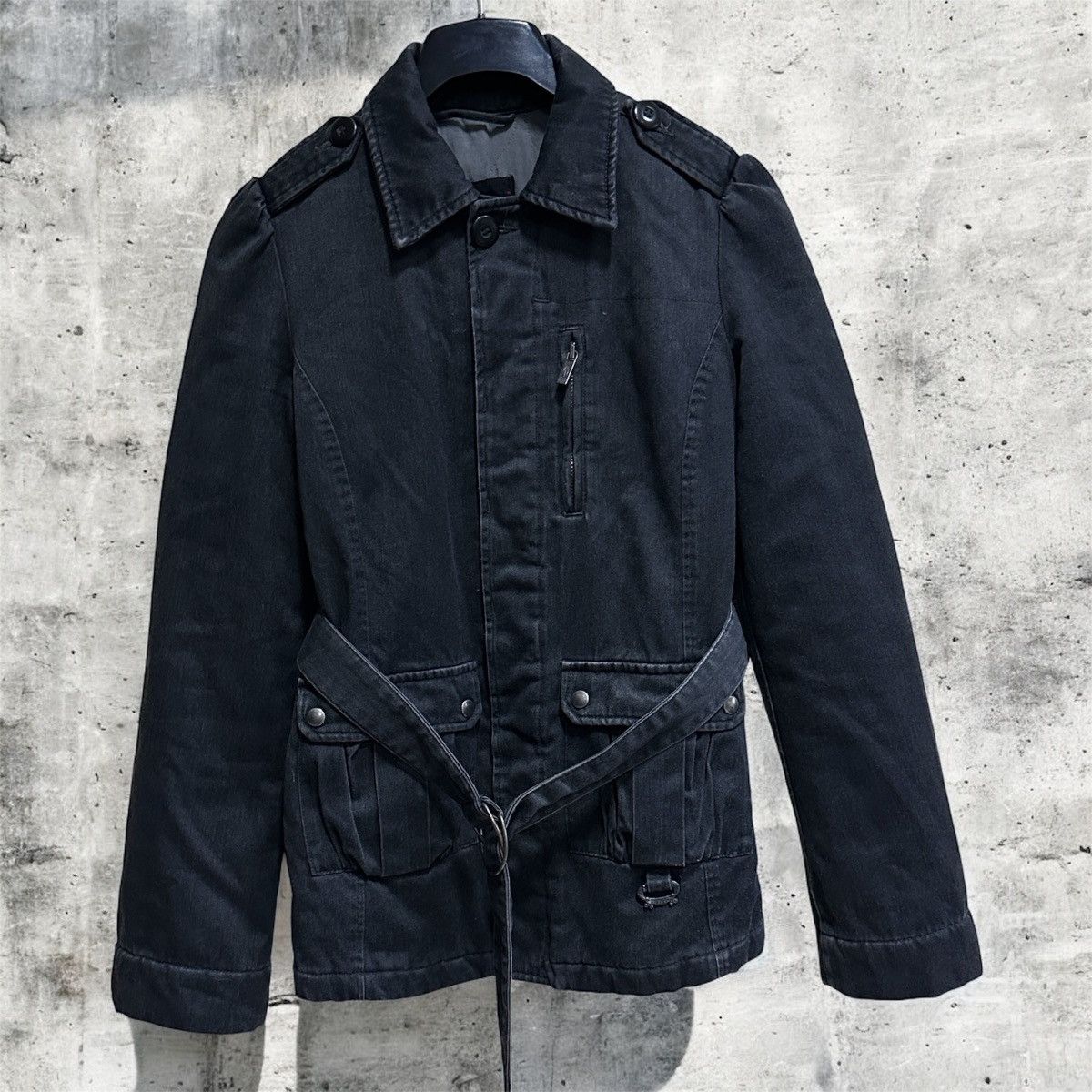 Vintage 90’s Diesel Stone Wash Military Archive Jacket M