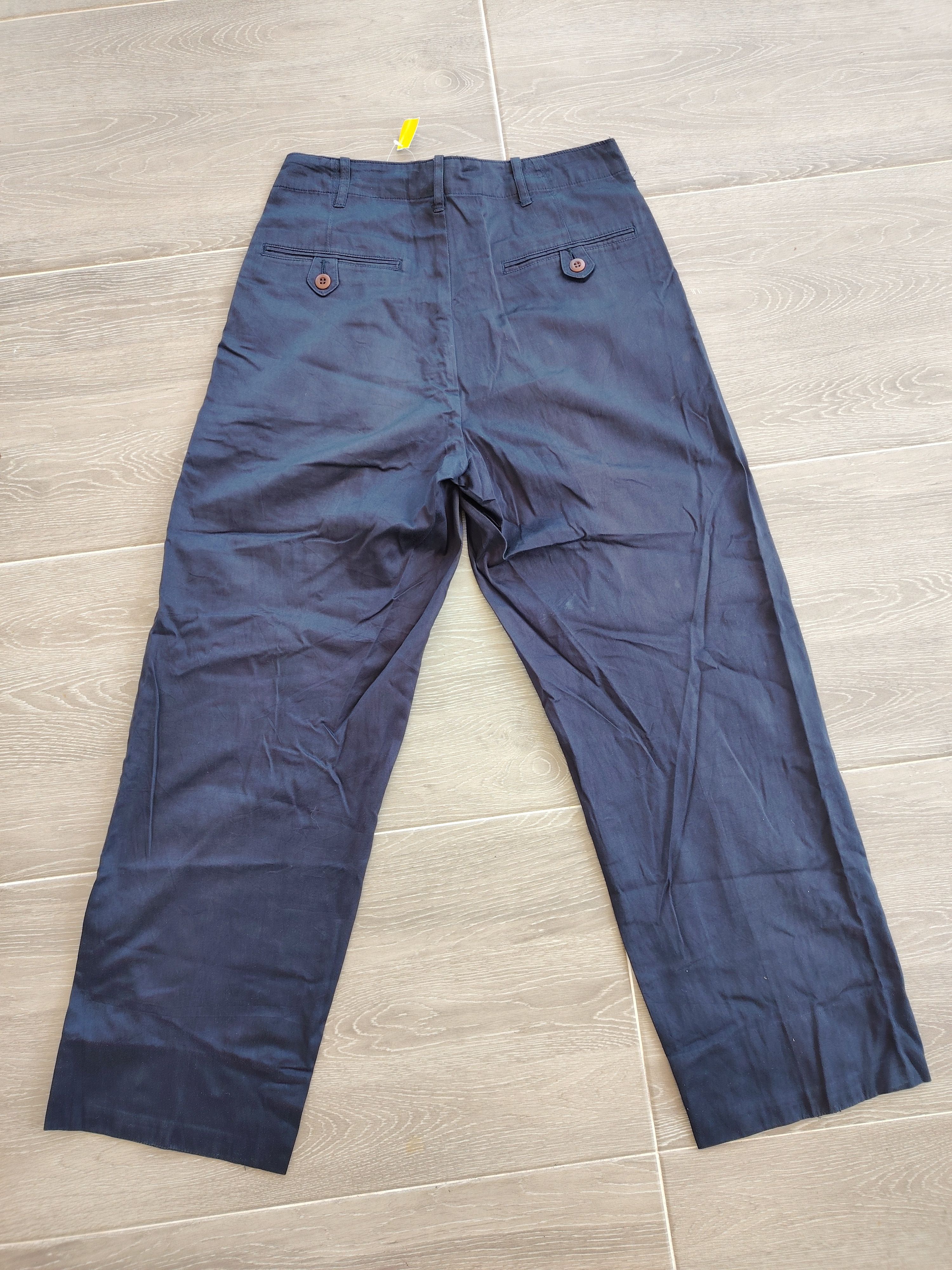 C.P. Company Vintage C.P. Company Navy Trousers Cotton Pants Size US 28 / EU 44 - 2 Thumbnail