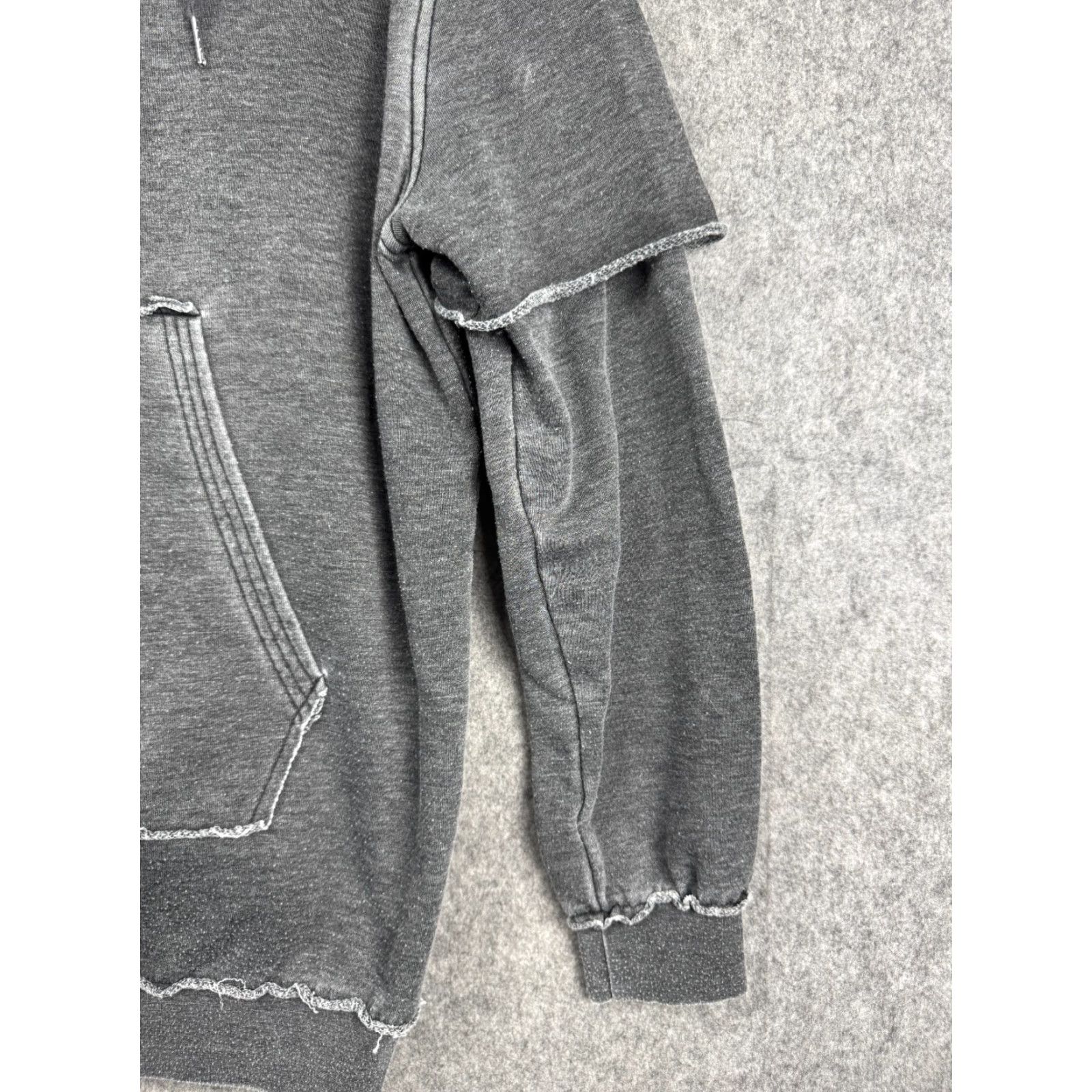 Vintage The Laundry Room Oversized Hoodie Shirt Men Large Gray Distressed Pauline Bro Tiered All Seasons Winter Spring Fall Breathing Pullover Size US L / EU 52-54 / 3 - 5 Thumbnail
