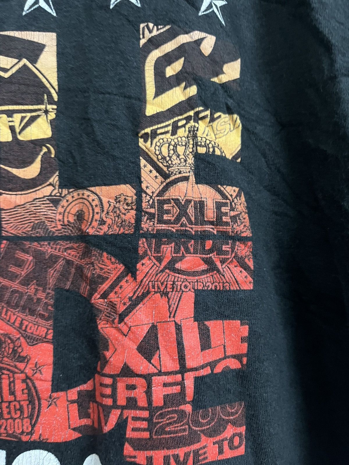 POP MART Exile Live Tour Japan Rock Band Size US L / EU 52-54 / 3 - 8 Thumbnail