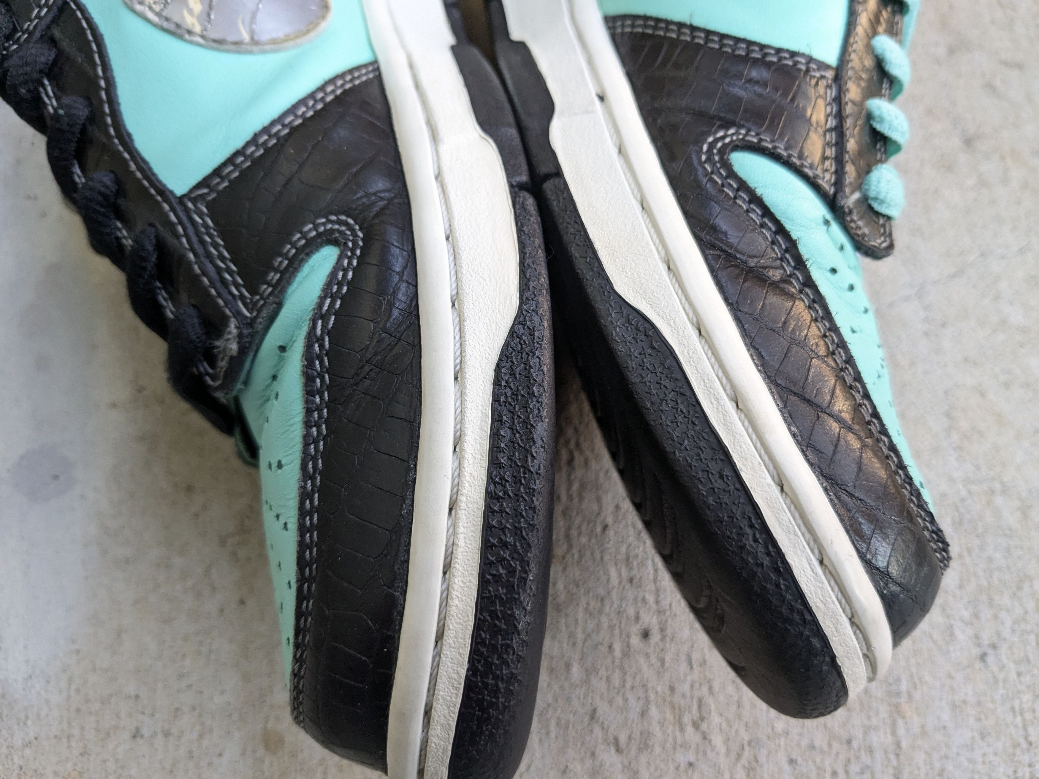 Nike Nike SB Dunk Low Pro x Diamond Supply Co. Tiffany 10 Size US 10 / EU 43 - 13 Thumbnail