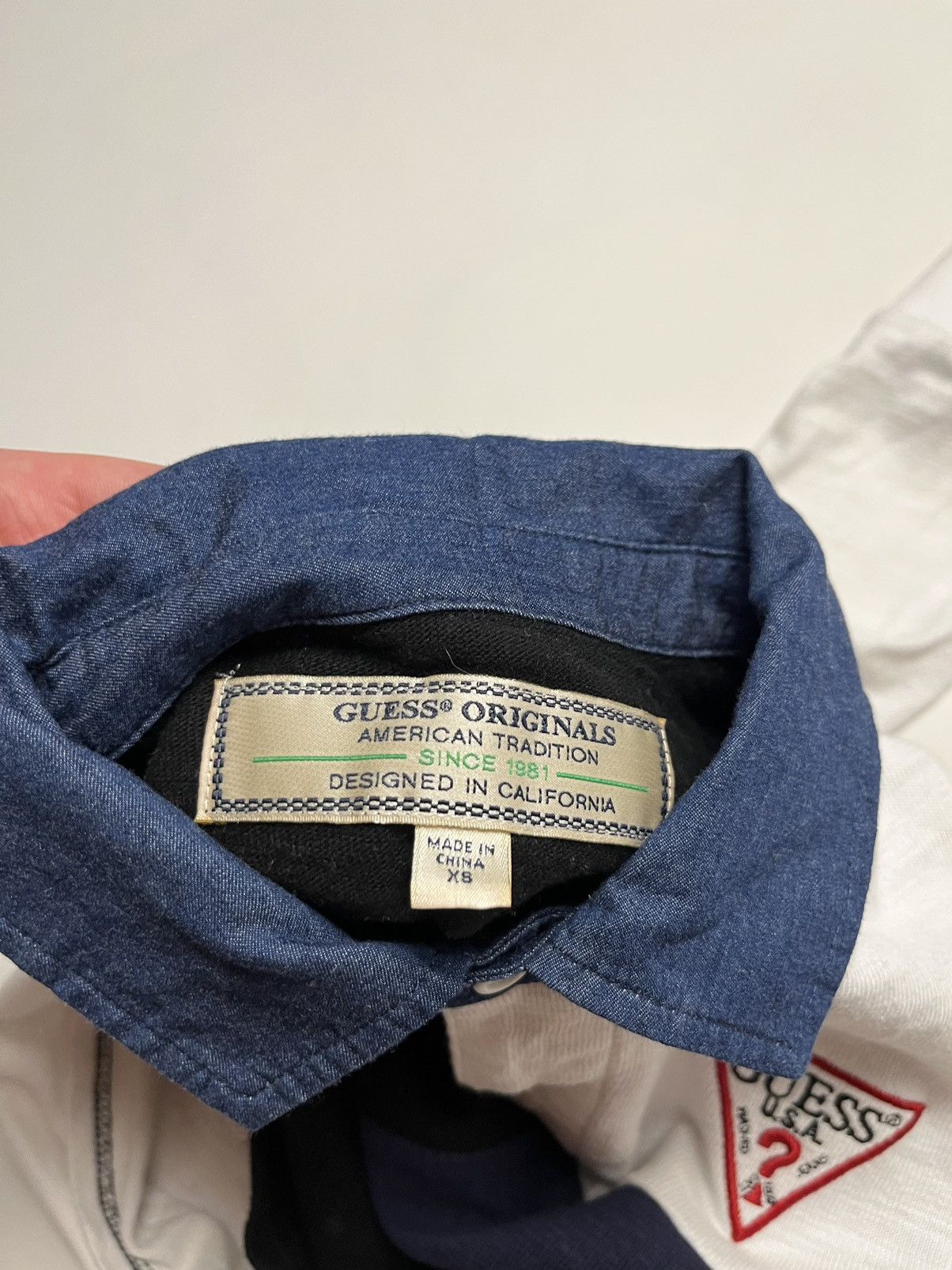 Guess Vintage Guess Polo Long Sleeve Shirt Size US S / EU 44-46 / 1 - 3 Thumbnail