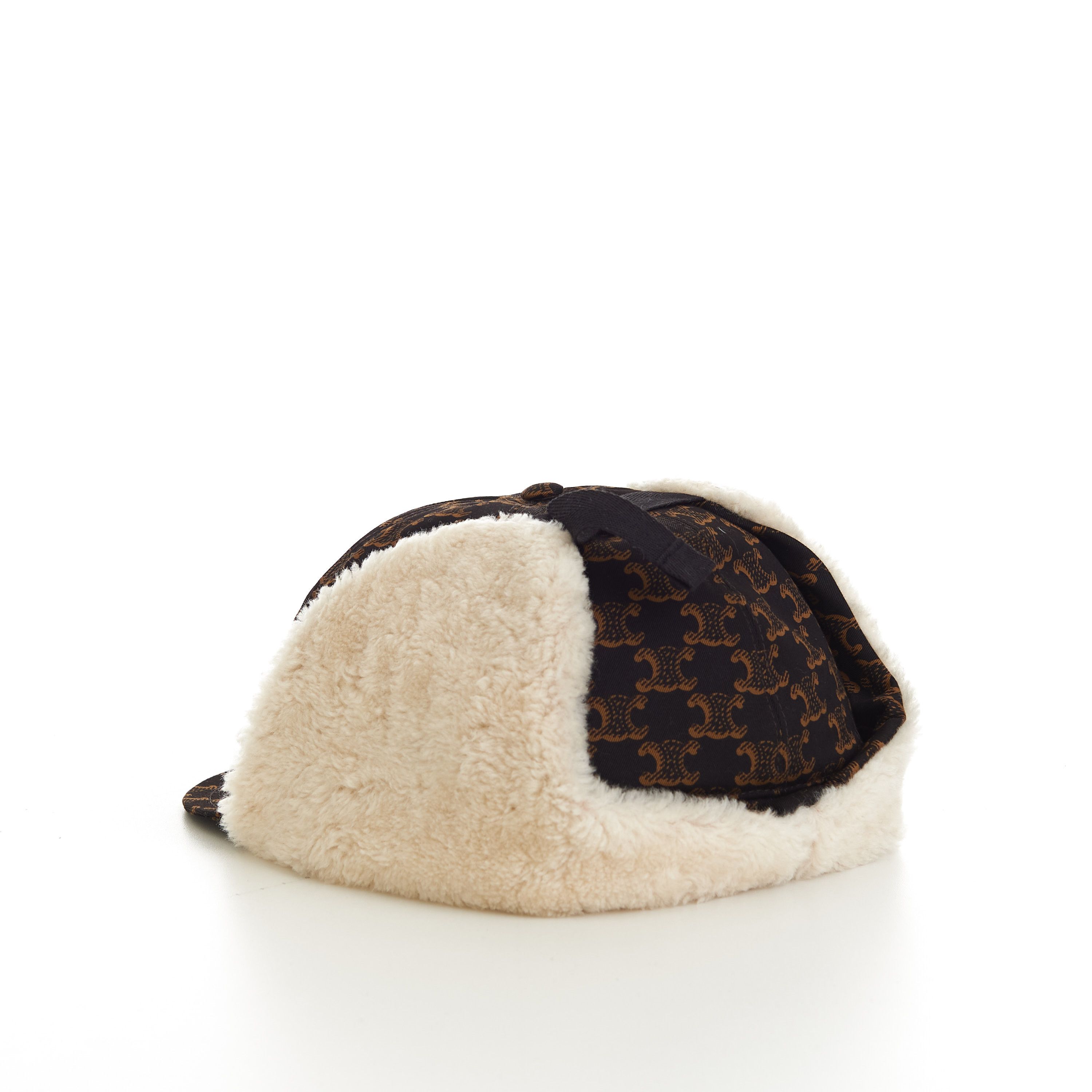 Celine Triomphe Chapka Hat In Monogram Cotton Size S Size ONE SIZE - 4 Thumbnail