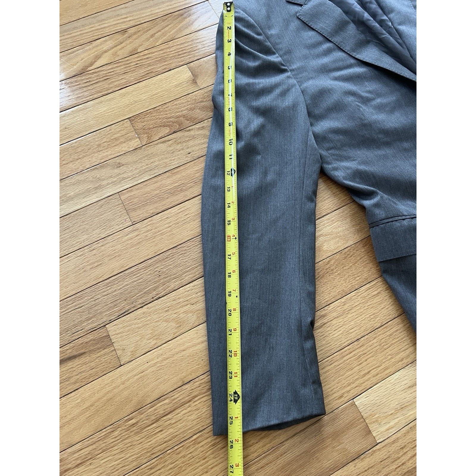 Ralph Lauren Black Label BLACK LABEL Ralph Lauren Wool Blazer Grey 42R Sport Coat Size 42R - 9 Thumbnail