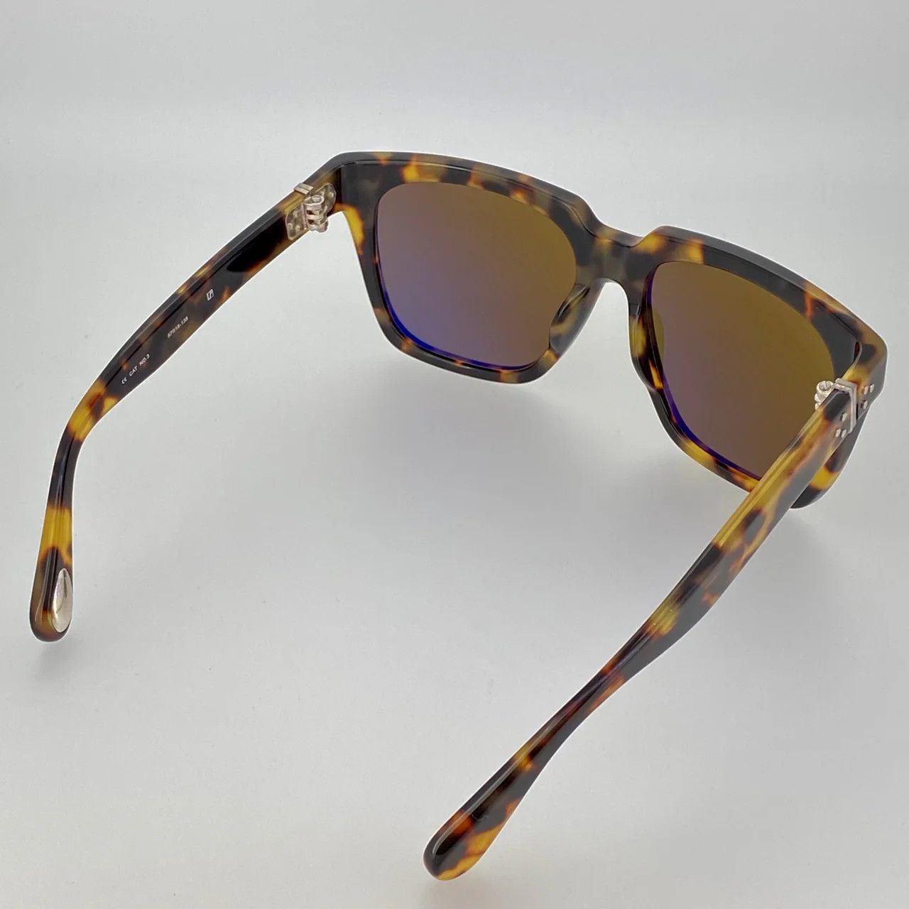 Ann Demeulemeester Ann Demeulemeester Sunglasses Oversized Tortoise and Brown Size ONE SIZE - 8 Thumbnail