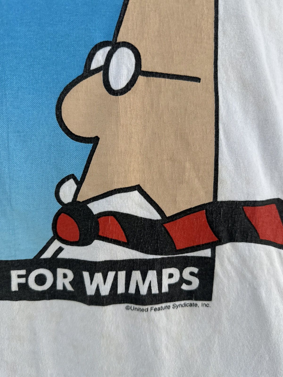 Apple Thrashed Vintage 90s Dilbert Softwear Technology Faded Tee Size US XL / EU 56 / 4 - 4 Thumbnail