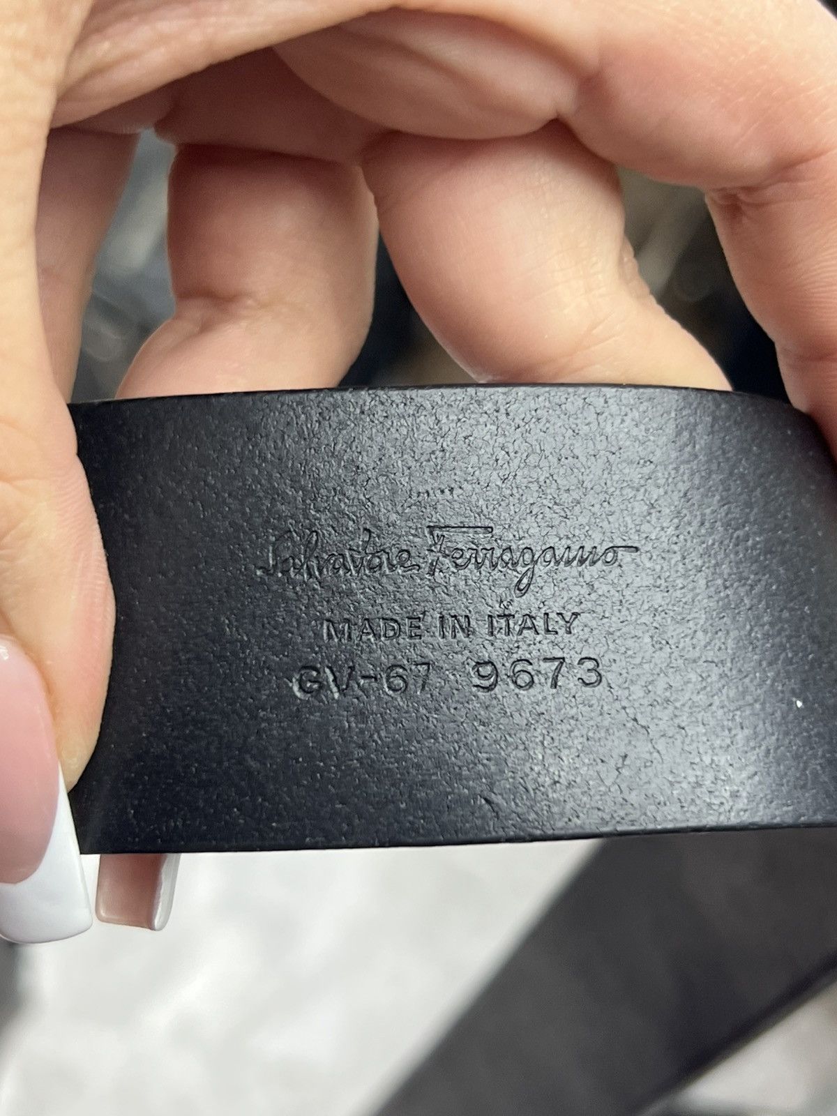 Salvatore Ferragamo Salvatore Ferragamo Gancini Buck Belt Size 44 - 5 Thumbnail