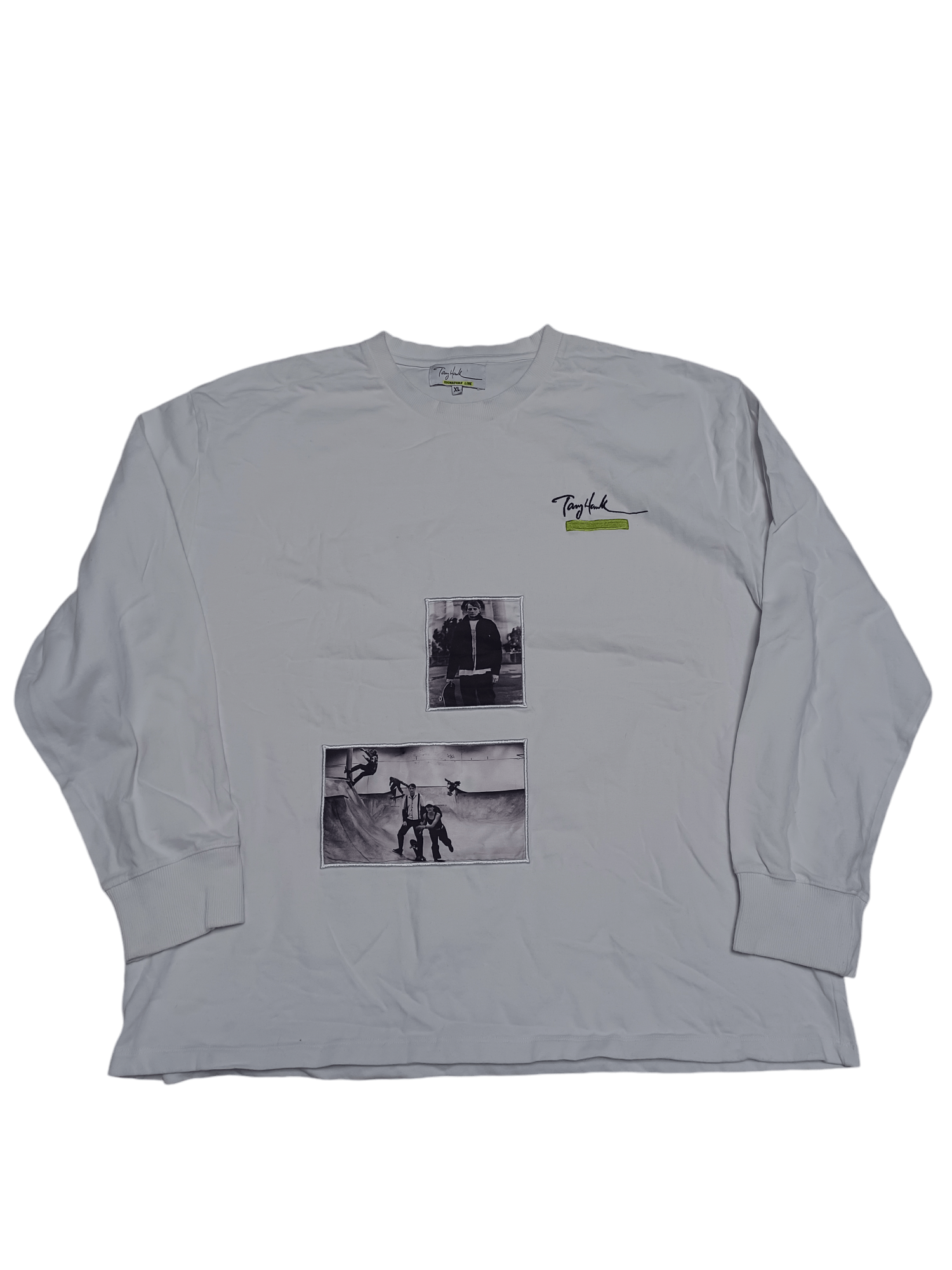 Tony Hawk TONY HAWK MADE IN BULGARIA EMBROIDERED PICTURES SWEATSHIRT Size US XL / EU 56 / 4 - 4 Thumbnail
