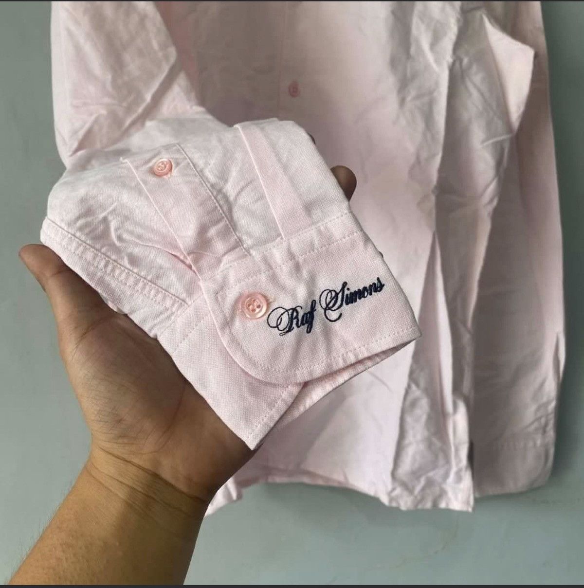 Raf Simons Raf simons cotton oxford shirt Size US M / EU 48-50 / 2 - 3 Thumbnail