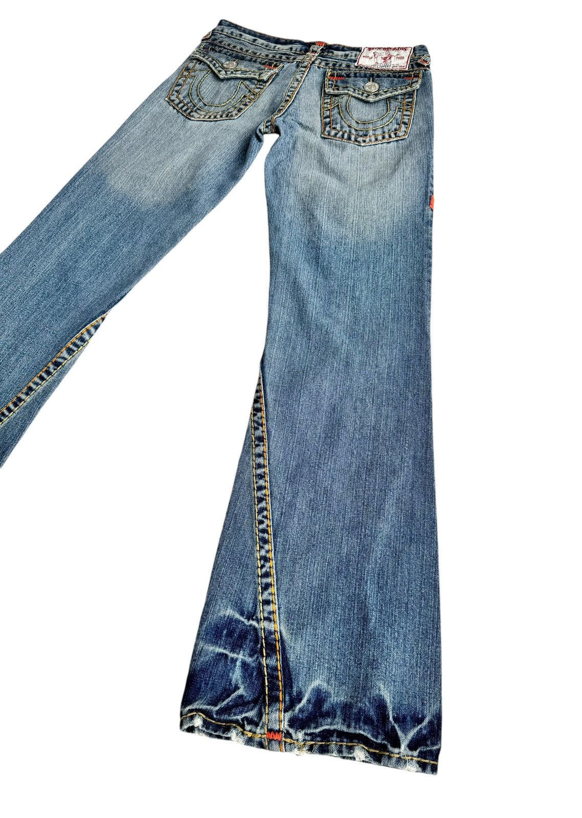 Japanese Brand Rare Japanese Brand Super Flare True Religion Jeans Size US 29 - 1 Thumbnail