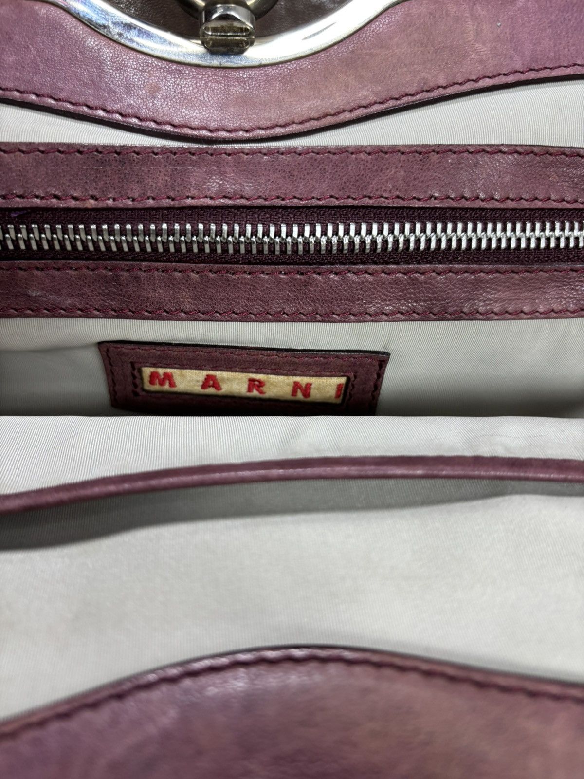Marni Marni Leather Crossbody Bag Size ONE SIZE - 13 Thumbnail