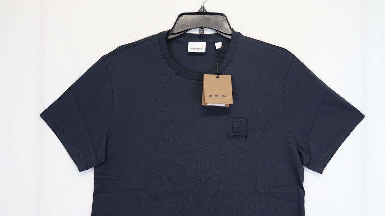 Burberry o1rshd1 T-Shirt in Navy Blue Size US M / EU 48-50 / 2 - 4 Thumbnail