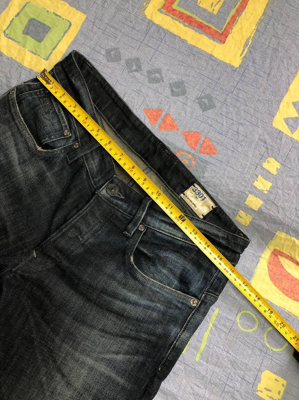 G-Star Vintage G Star Raw Denim Streetwear Jeans Japanese Y2K Size US 34 / EU 50 - 9 Thumbnail
