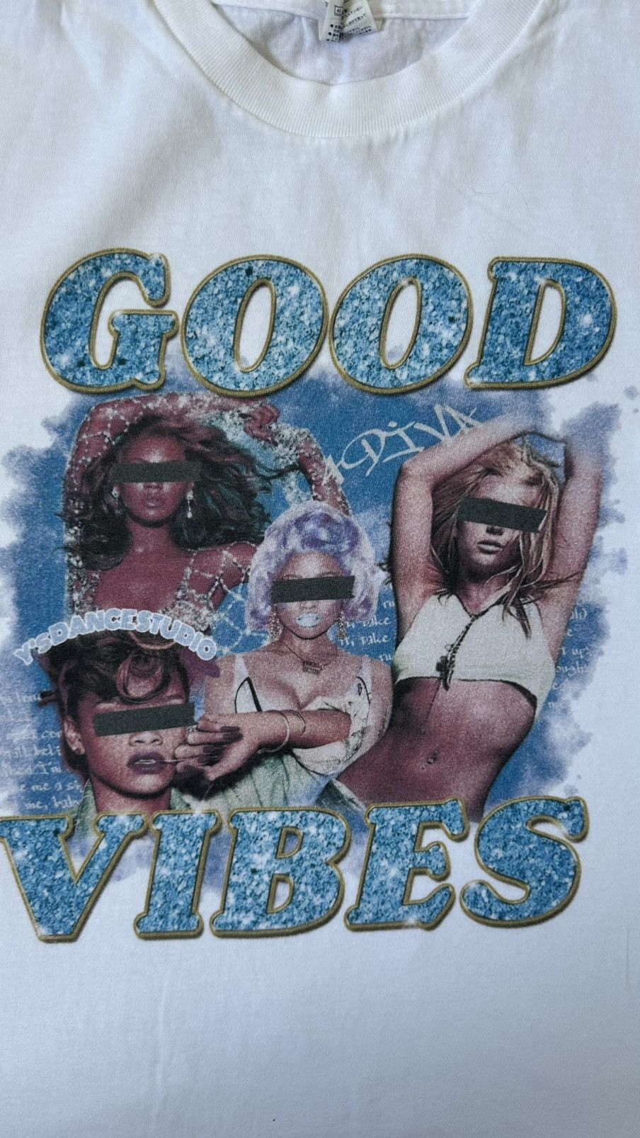 Vintage VINTAGE GOOD VIBES GRAPHIC TEE Size US S / EU 44-46 / 1 - 2 Thumbnail
