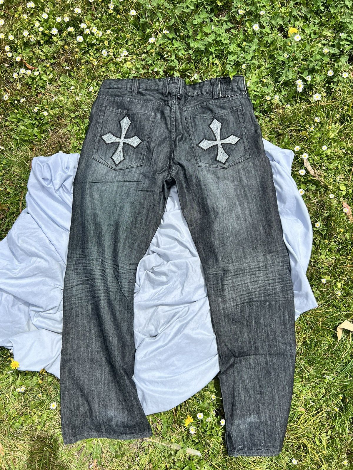 Helix Helix Cross Bootcut Jeans 38x32 Size US 38 / EU 54 - 2 Thumbnail