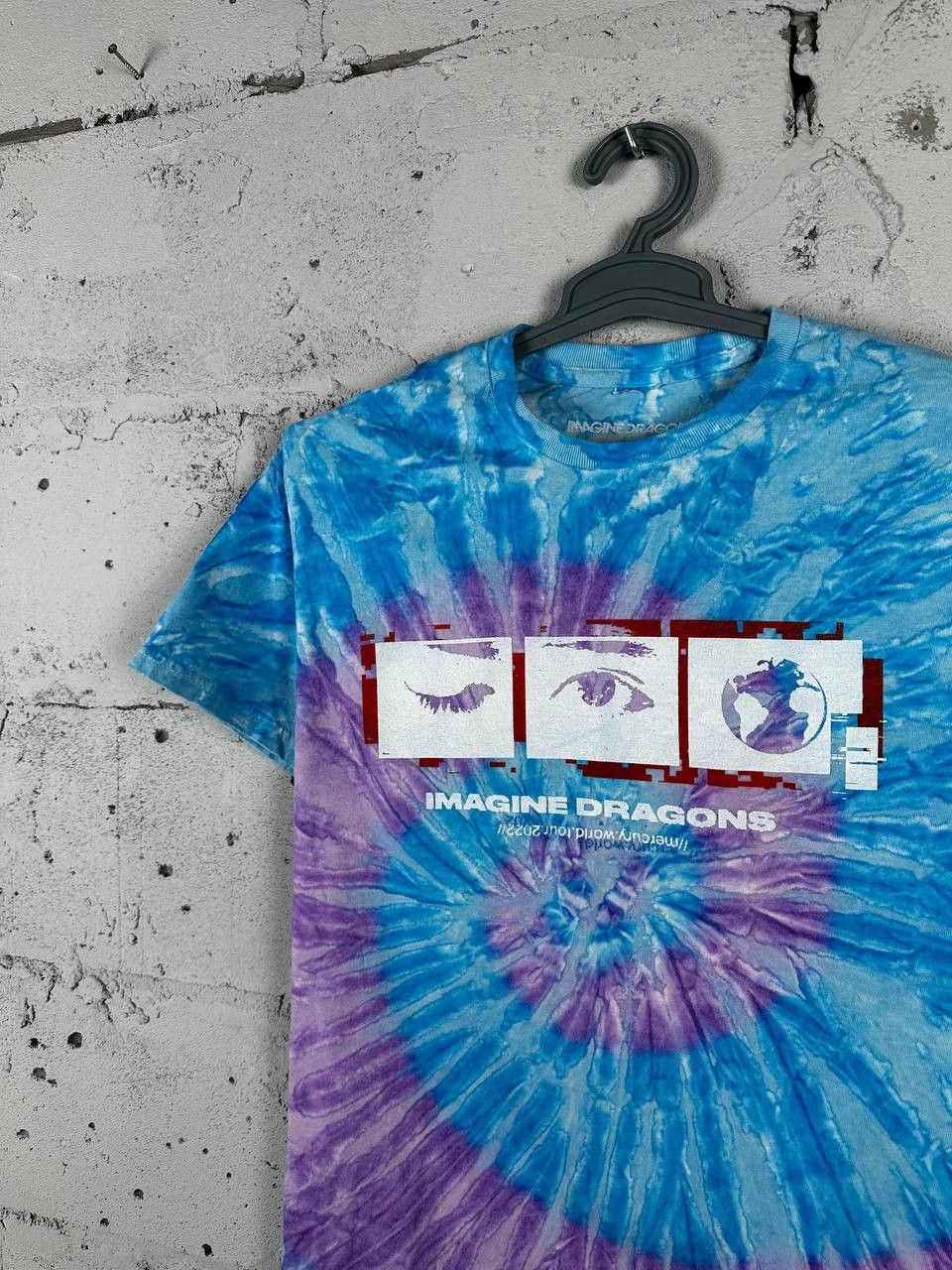 Band Tees Imagine Dragons 2022 Mercury Tye Dye Album T Shirt Size US M / EU 48-50 / 2 - 3 Thumbnail