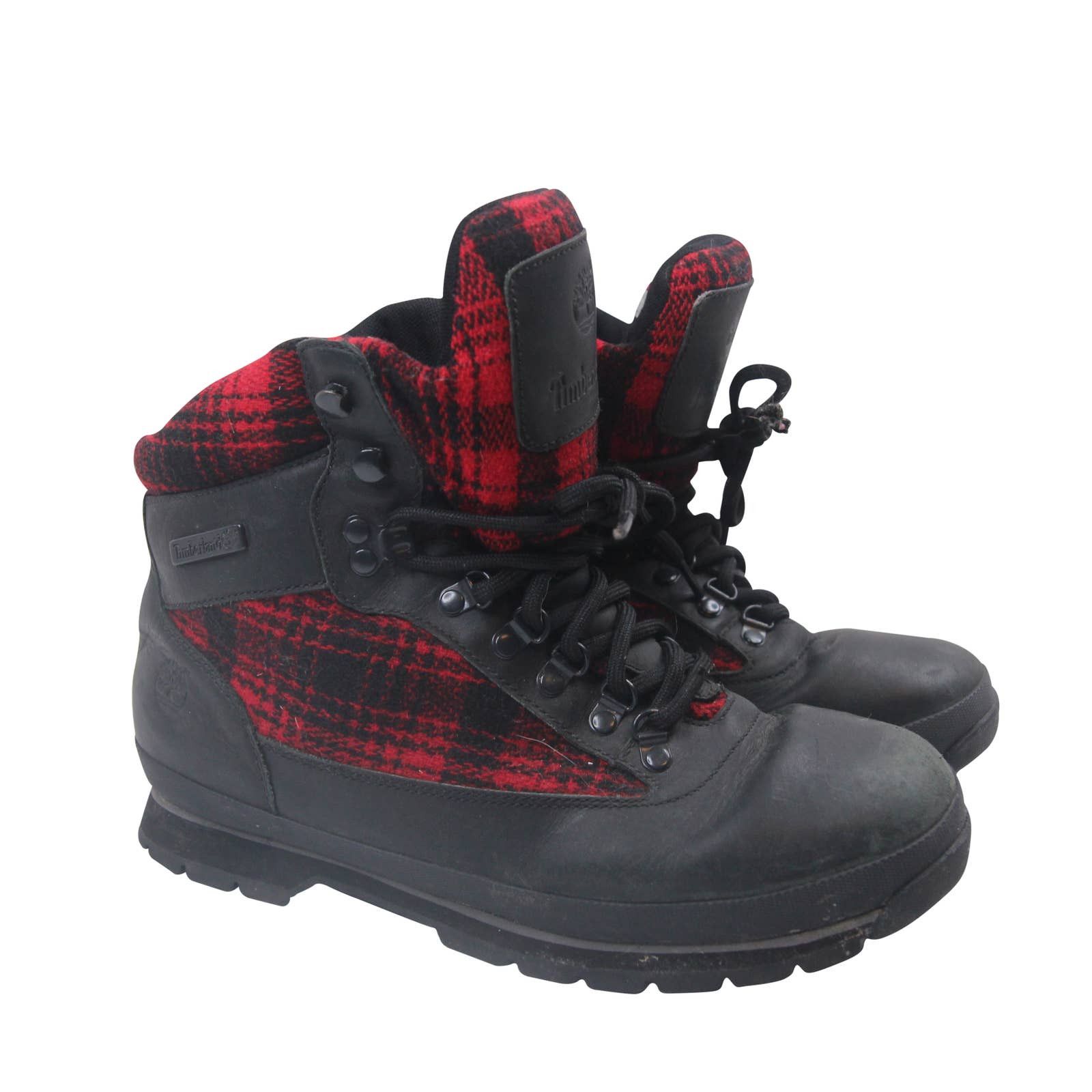 Timberland × Woolrich Woolen Mills Timberland x Woolrich Buffalo Plaid Wool Boots Size US 12 / EU 45 - 2 Thumbnail