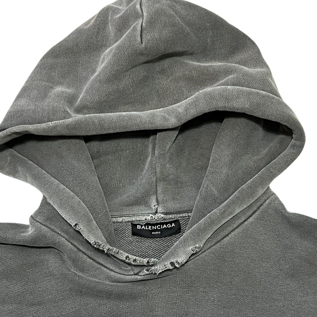 Balenciaga BALENCIAGA 2017 Fall Winter Jarno Parkkima Pull Over Hoodie Size US M / EU 48-50 / 2 - 4 Thumbnail