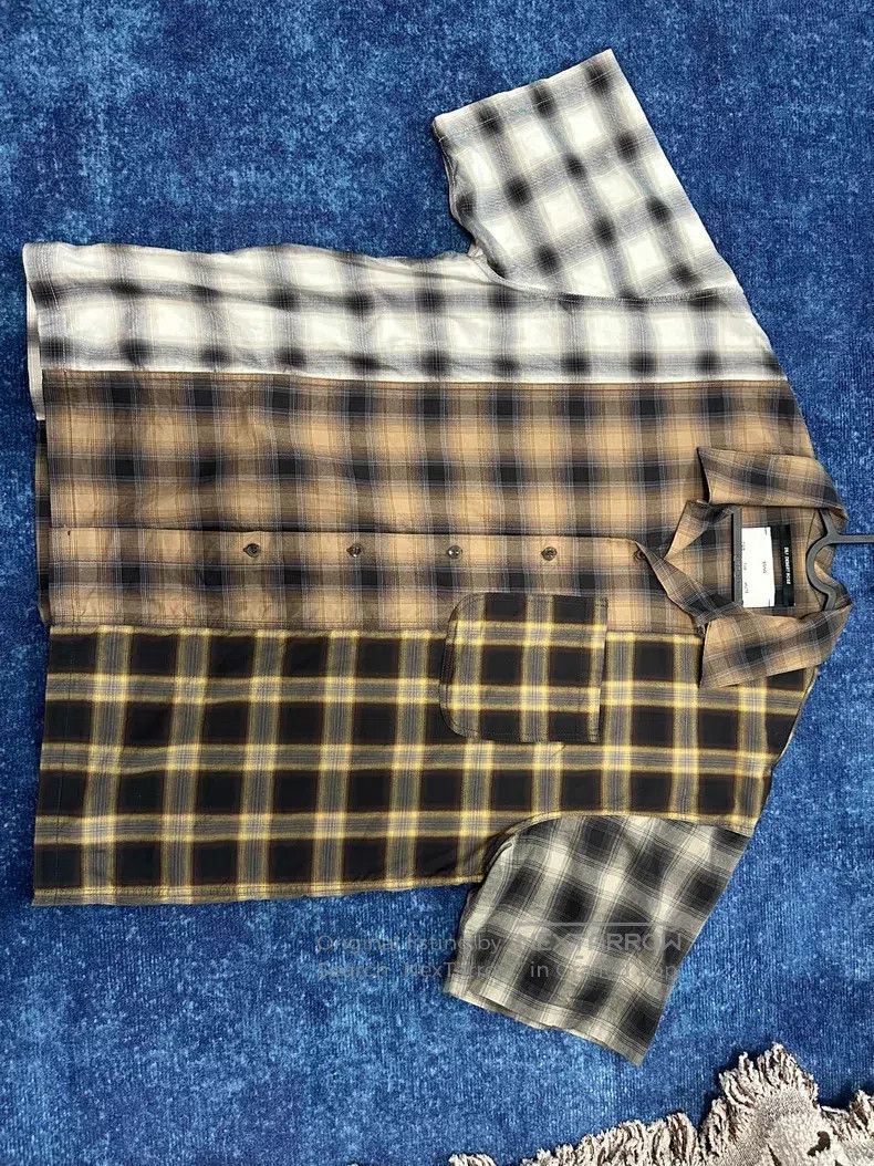 Song For The Mute Song For The Mute Patchwork Plaid Shirt Size US M / EU 48-50 / 2 - 1 Thumbnail