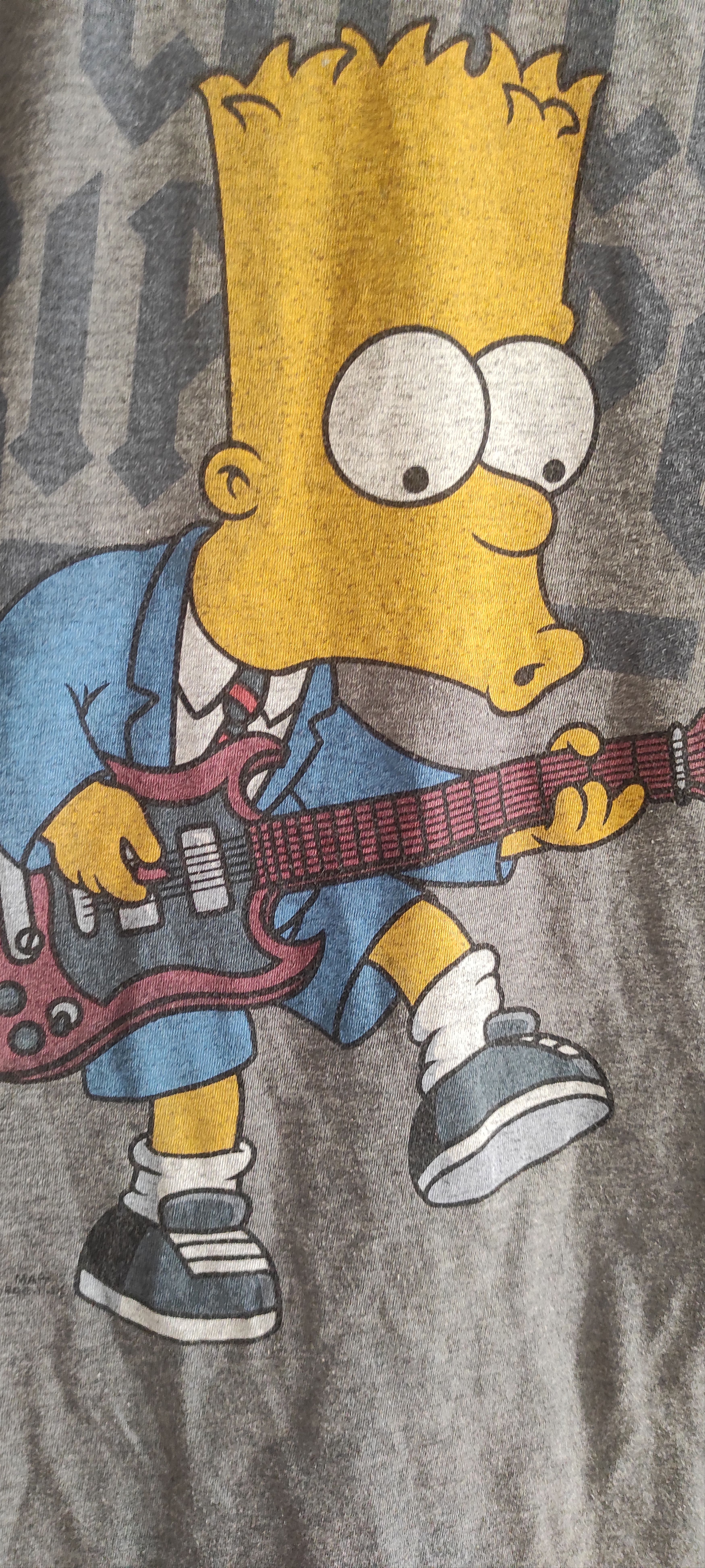 Pull & Bear × The Simpsons × Vintage Vintage The Simpsons Animated T-Shirt,Classic Graphic Tee Size US XL / EU 56 / 4 - 5 Thumbnail