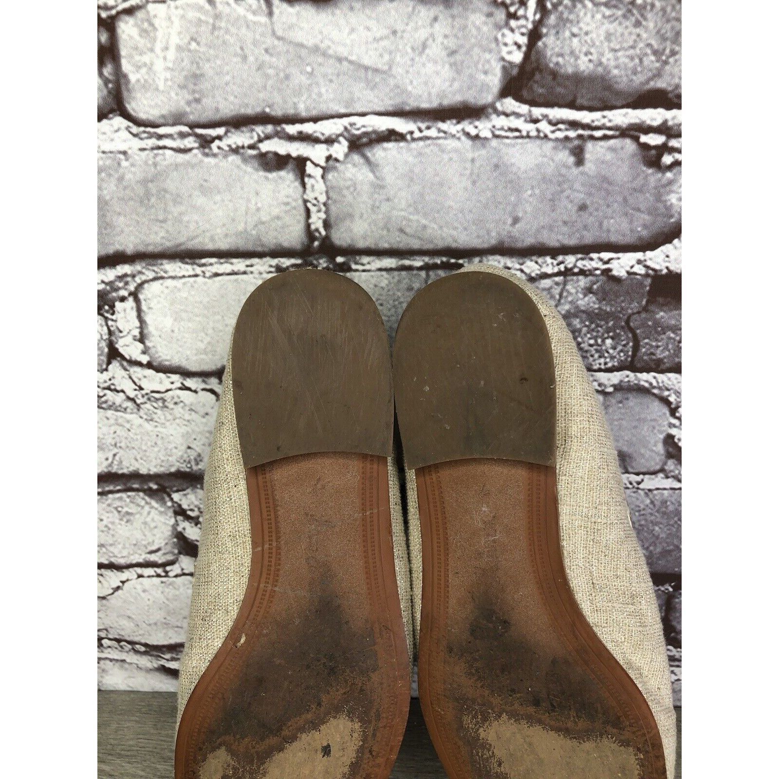 Sam Edelman Sam Edelman Lior Beige Leather Horsebit Almond Toe Slip On F Size US 7 / IT 37 - 17 Thumbnail