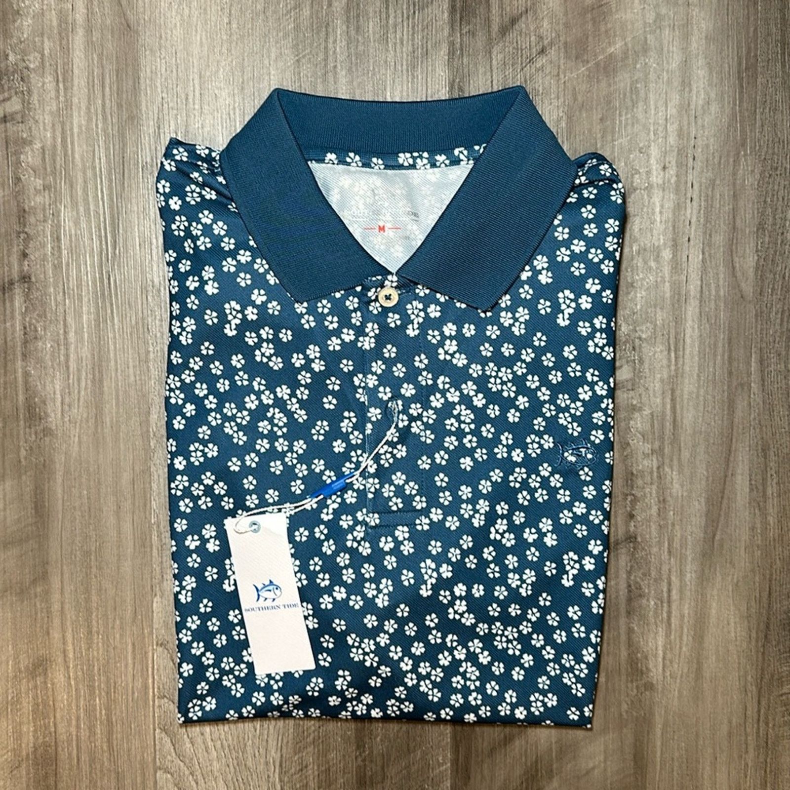 Southern Tide Southern Tide Fredrick Performance Floral Polo - Medium Size US M / EU 48-50 / 2 - 1 Thumbnail