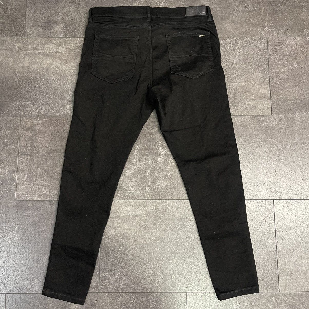Amiri Amiri MX1 Watercolor Patch Jeans Black Size US 38 / EU 54 - 2 Thumbnail
