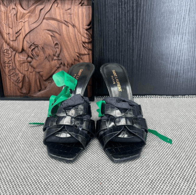 Saint Laurent Paris YSL Stiletto Heels Size US 5 / IT 35 - 2 Thumbnail