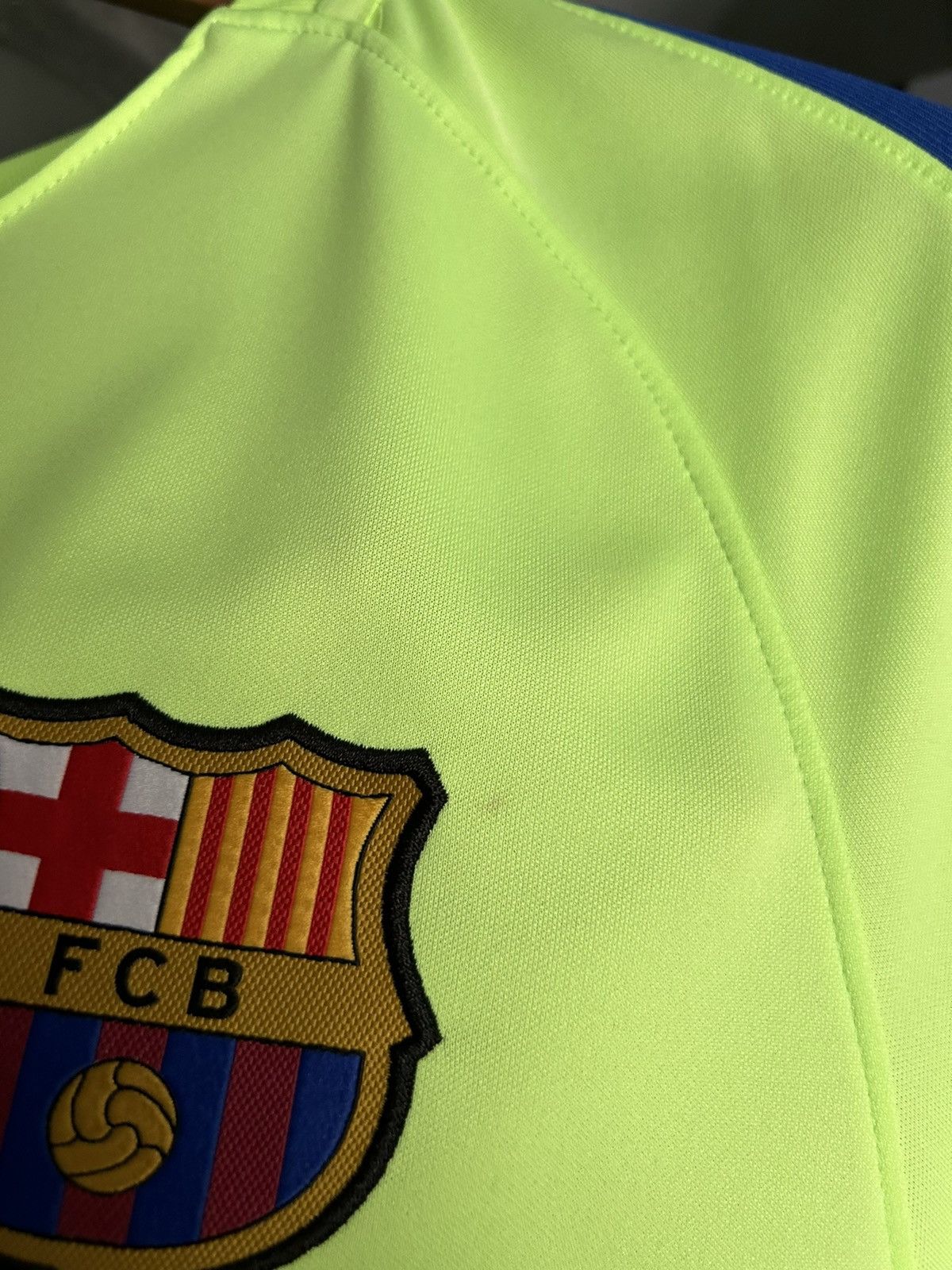 Nike Barcelona Nike 2016/17 Training football soccer jersey Size US XXL / EU 58 / 5 - 7 Thumbnail