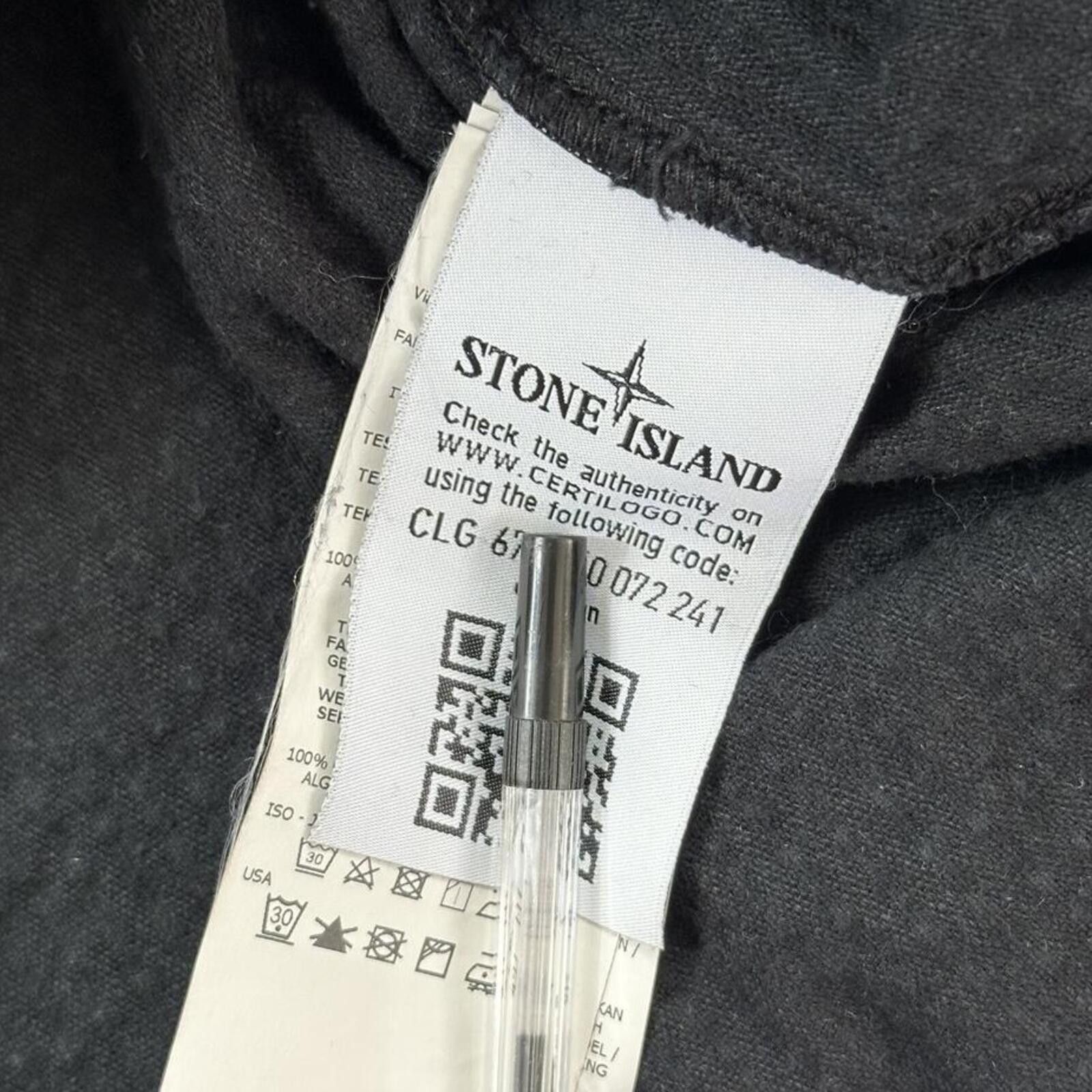 Stone Island Stone Island Jumbo Cord Button Up Overshirt Black Large Size US L / EU 52-54 / 3 - 5 Thumbnail