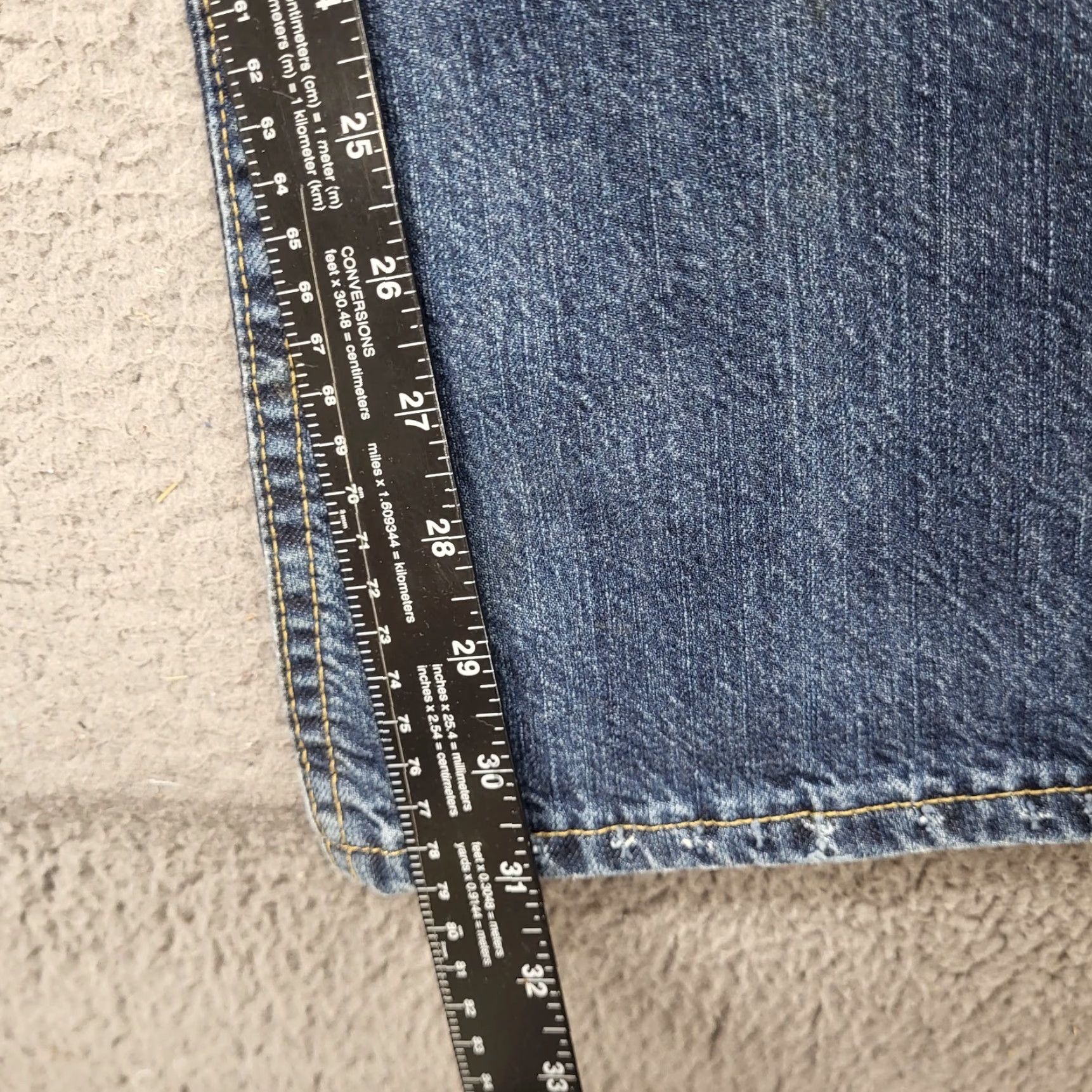 Denime Twenty X Jackson Jeans Women's Size 9/10 X 32 Blue Denim Boot Cut Western Cowboy Southwestern Modern American Rugged Jeans Size 30" / US 8 / IT 44 - 7 Thumbnail