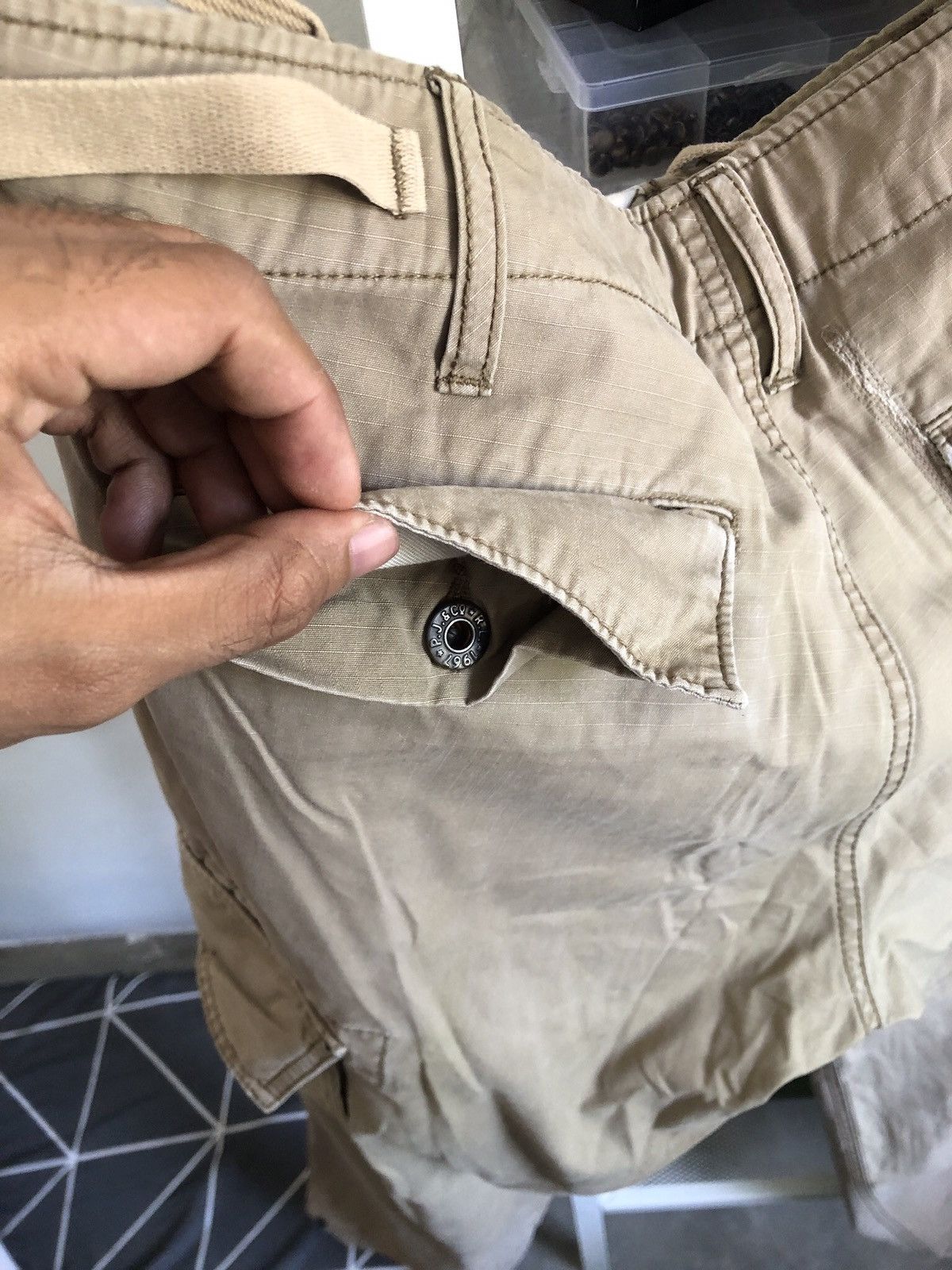 Vintage STEAL🔥 VTG Cargo Pant Polo Ralph Lauren Size US 32 / EU 48 - 15 Thumbnail