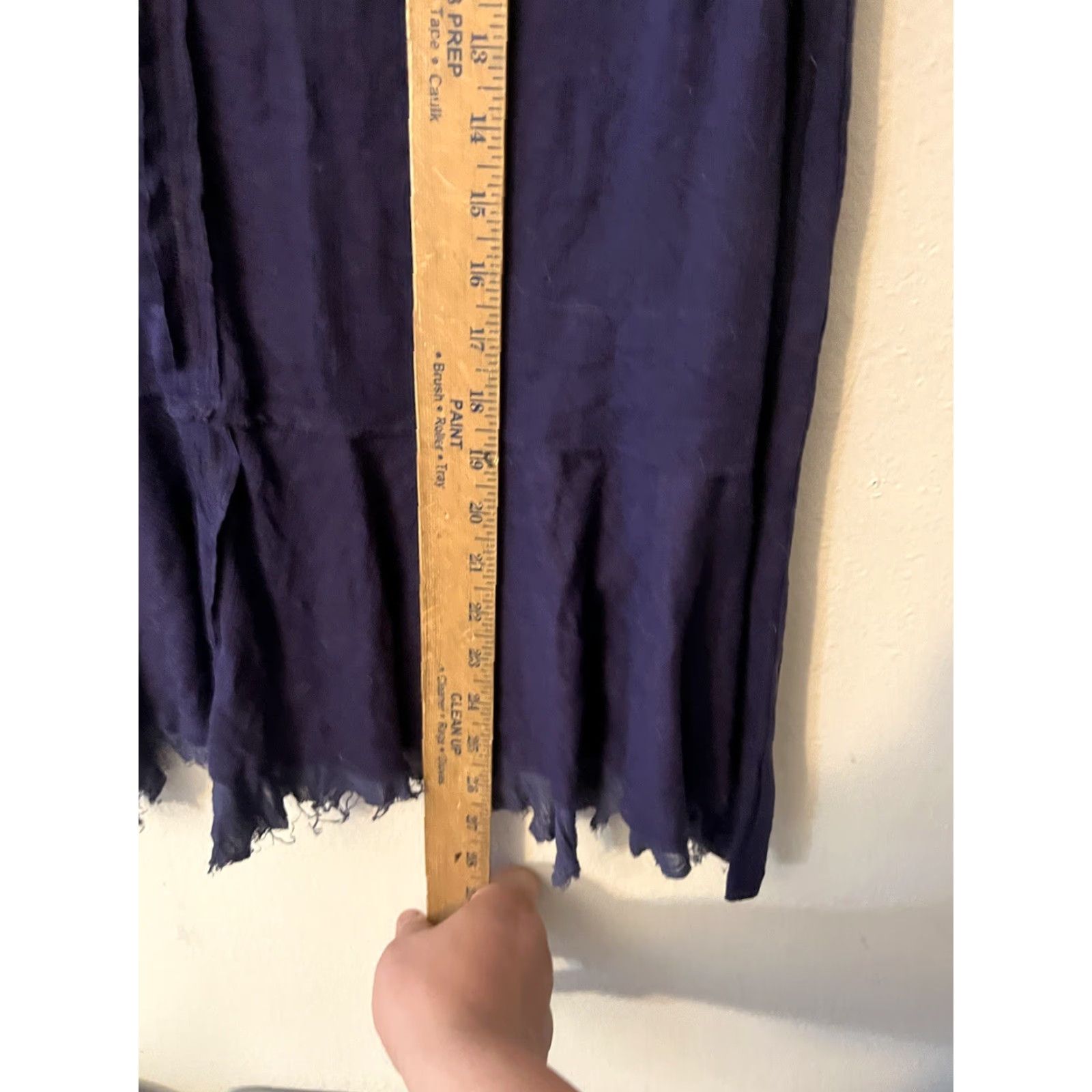 Vintage WE THE FREE Blouse XS Navy Blue Women Oversized Long Sleeve V Neck Shirt Adult XS Navy Blue Casual Womens Blouse We The Free Size XS / US 0-2 / IT 36-38 - 4 Thumbnail