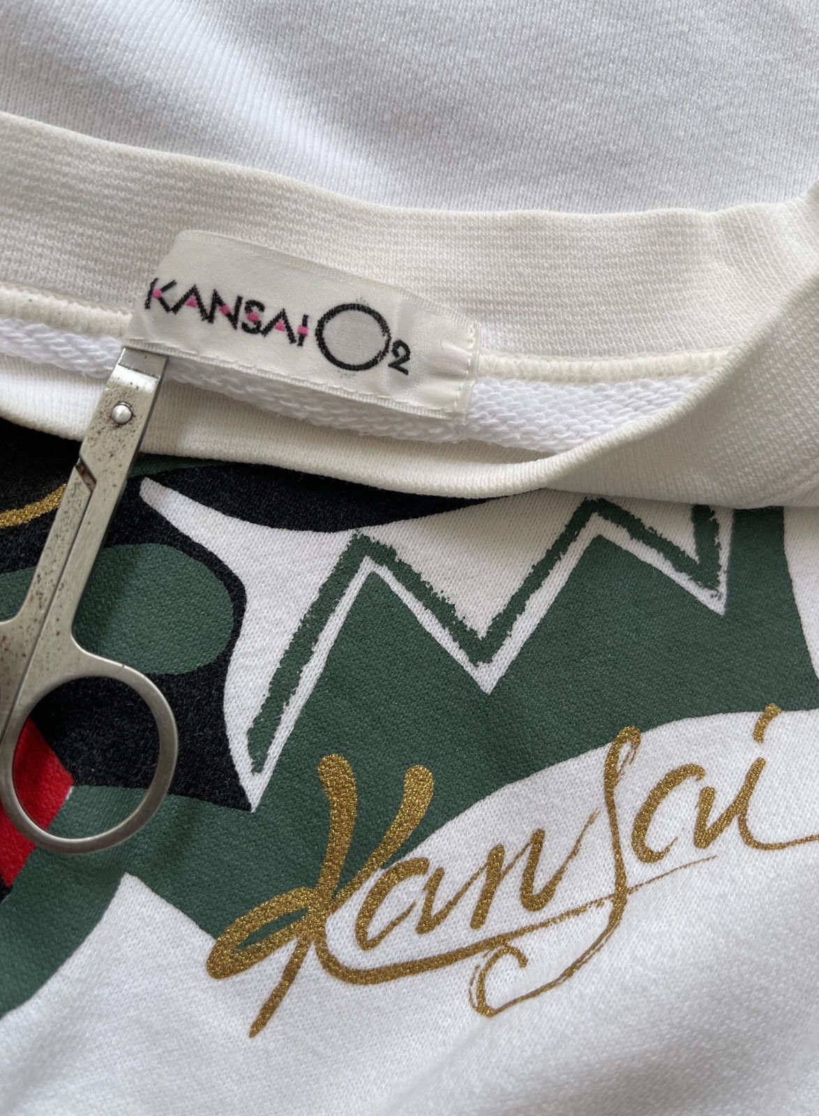 Kansai Yamamoto Vintage Kansai O2 Crewneck Sweatshirt Size US M / EU 48-50 / 2 - 11 Thumbnail
