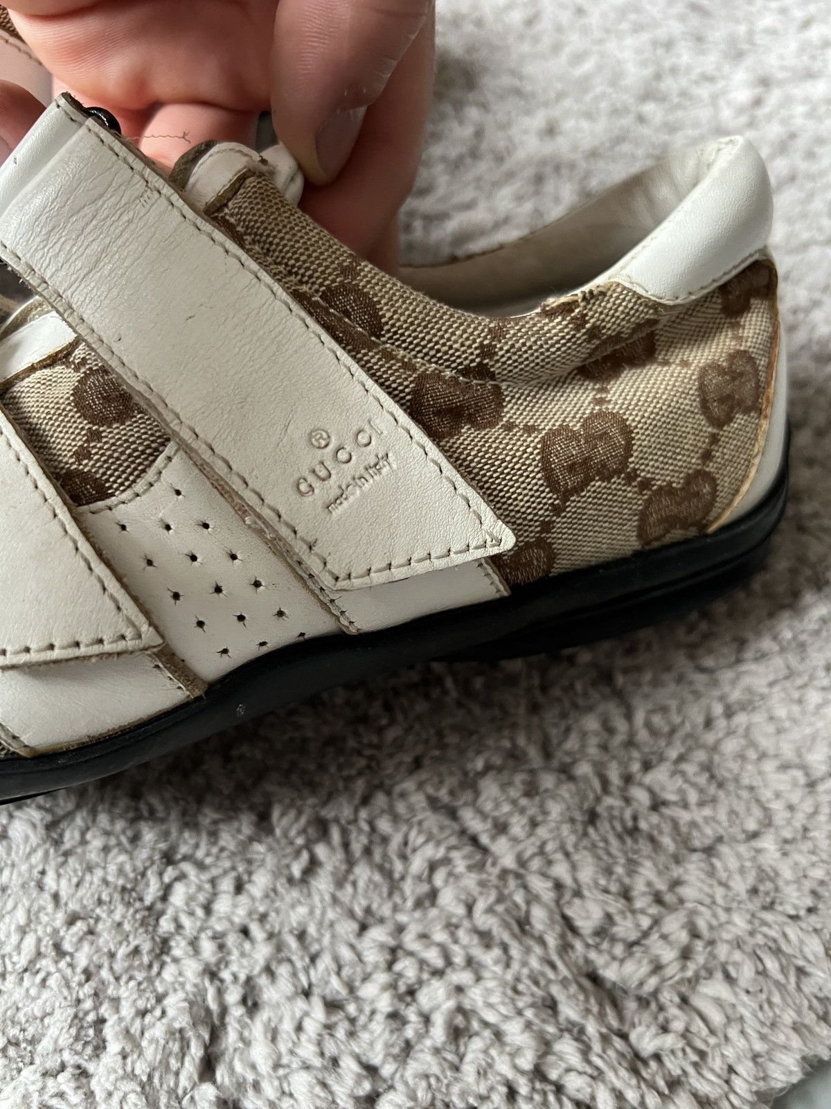 Gucci × Vintage Gucci Monogram Shoes Size US 5.5 / EU 38 - 4 Thumbnail