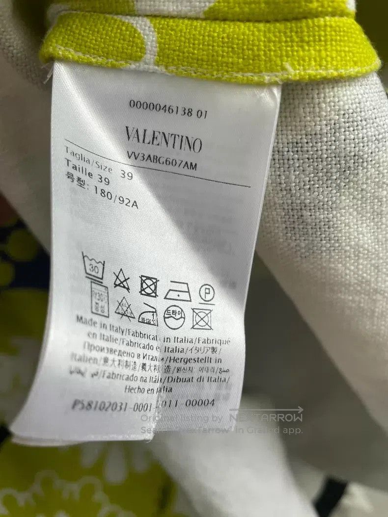 Valentino Valentino Men's long-sleeved printed shirt-style jacket Size US M / EU 48-50 / 2 - 6 Thumbnail