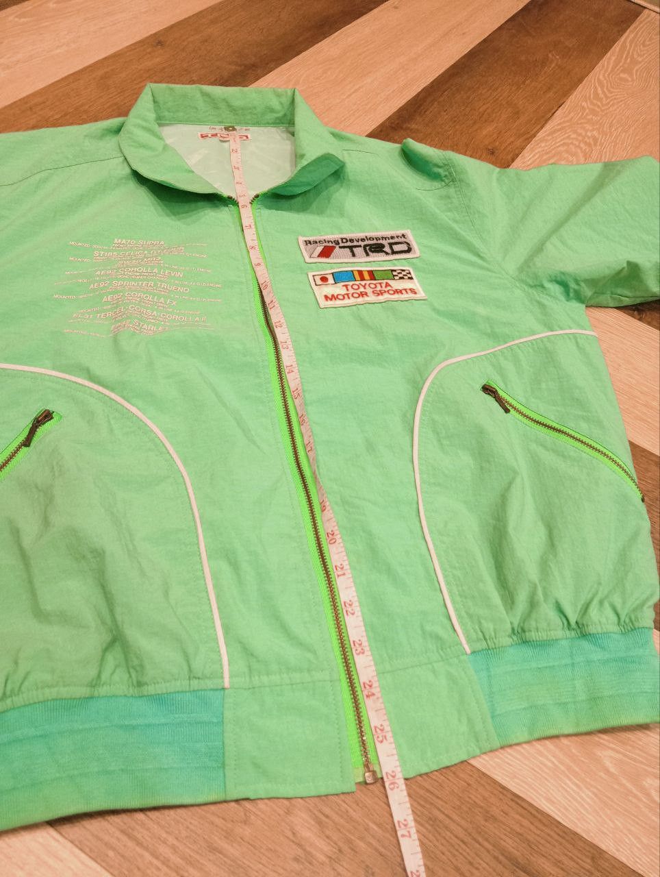 Vintage VINTAGE TRD TOYOTA MOTOR SPORTS BOMBER JACKET Size US L / EU 52-54 / 3 - 16 Thumbnail
