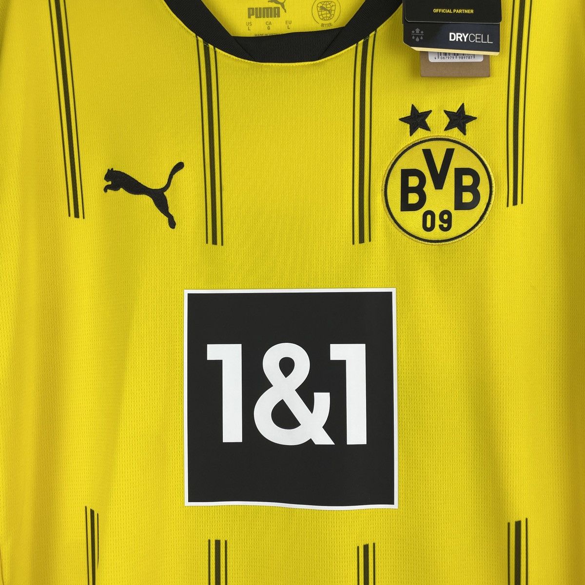 Puma Borussia Dortmund Karim Adeyemi Home Jersey Shirt 2024/2025 Size US L / EU 52-54 / 3 - 3 Thumbnail