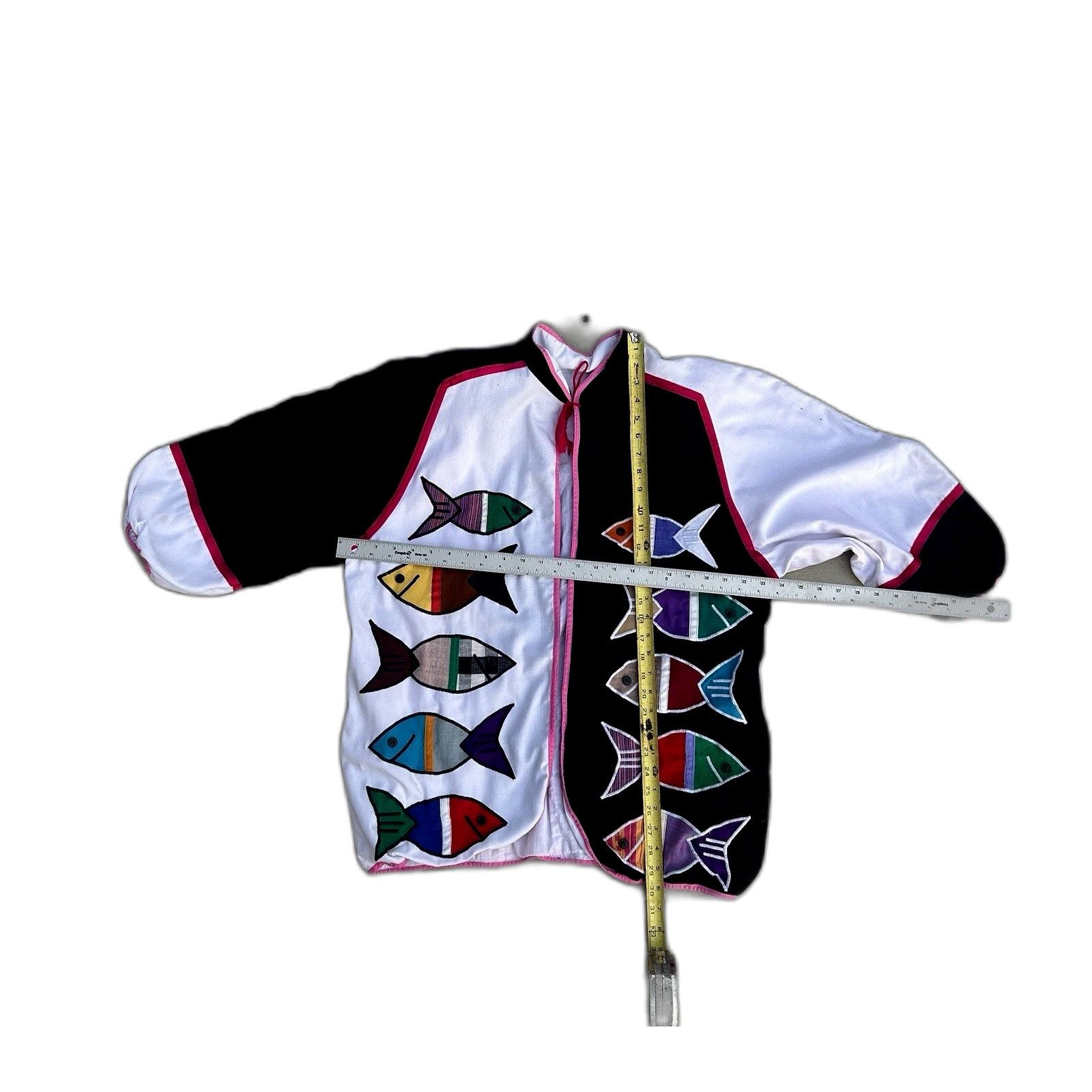 Victorinox Vintage Victor Camarena Mexican Fish Art Jacket Womens L Emb Size US L / EU 52-54 / 3 - 6 Thumbnail