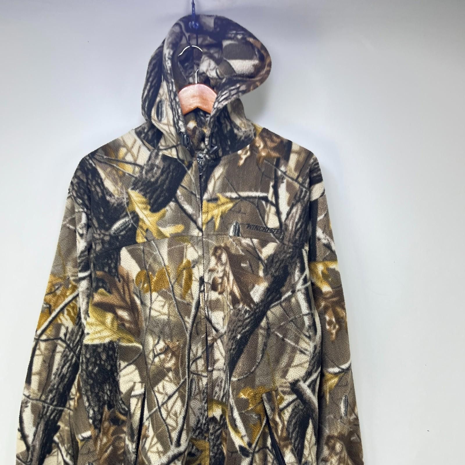 Polo Ralph Lauren Vintage Realtree Camo Zip Up Hoodie Fleece Sweatshirt Medium Size US S / EU 44-46 / 1 - 2 Thumbnail